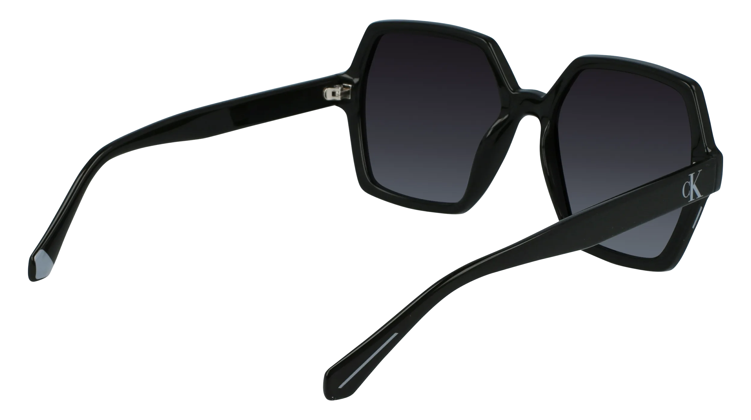 Calvin Klein CKJ21629S 001 Occhiali da sole Iniettato Nero Squadrata Normale - immagine 4