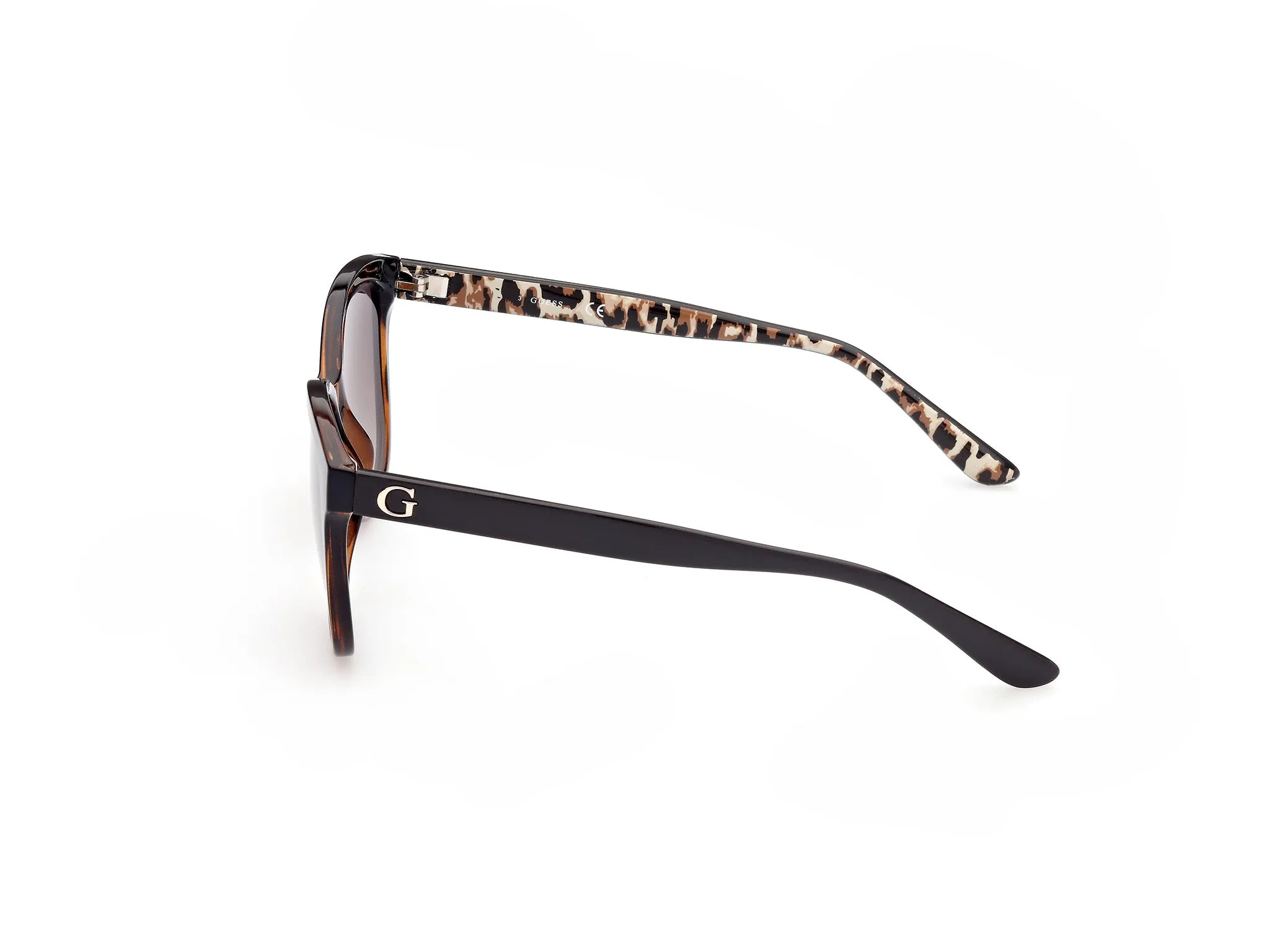 Guess GU7828 52F Occhiali da sole Iniettato Squadrata Normale Sfumato - immagine 4