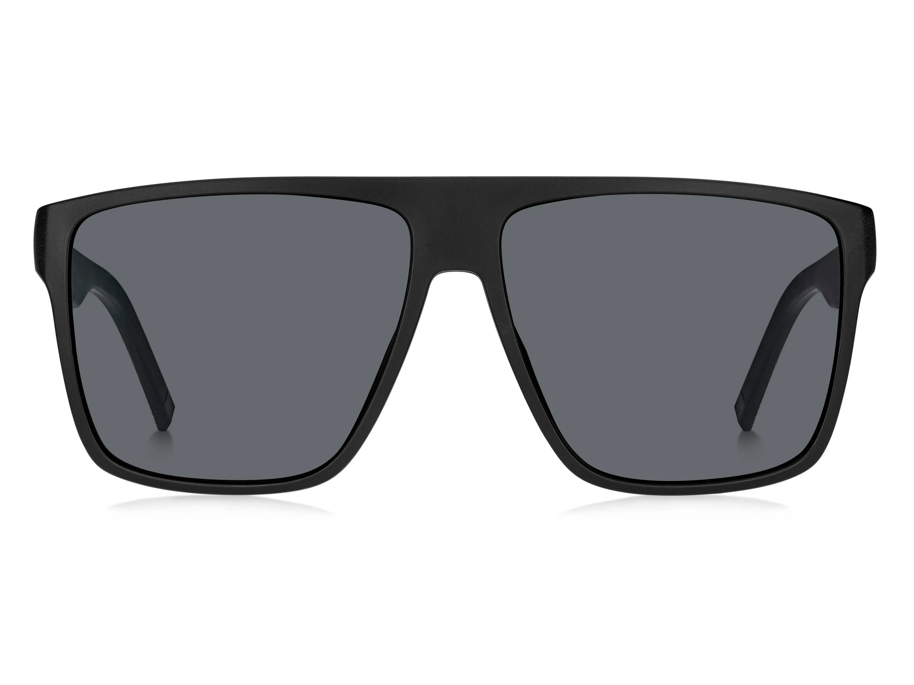 Tommy Hilfiger TH 1717/S 003/IR Occhiali da sole Plastica Nero-opaco Grigio Squadrata - immagine 2