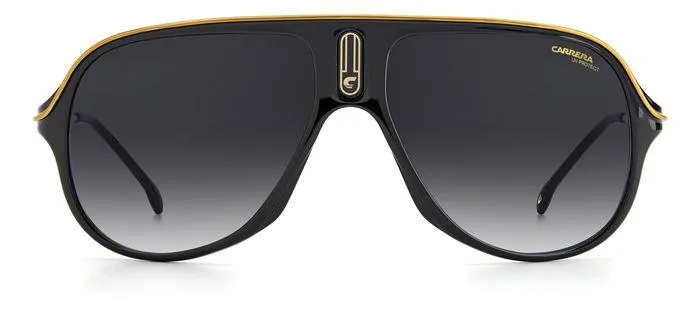 Carrera SAFARI65/N 807/9O Occhiali da sole Plastica Nero Grigio Squadrata Polarizzata - immagine 2