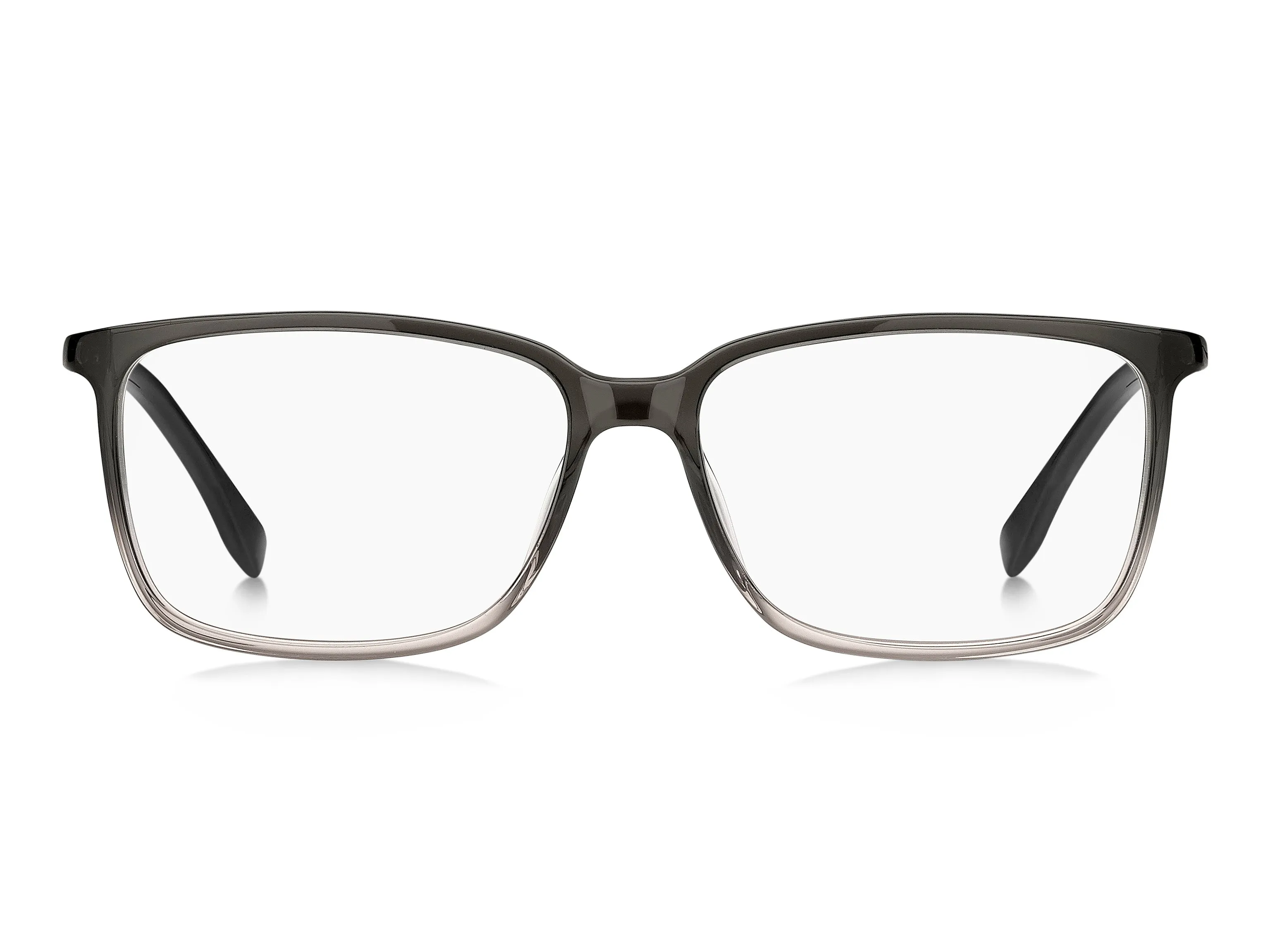 Hugo Boss BOSS 0679/IT 08A Montature da vista Acetato Nero/Grigio Squadrata - immagine 2