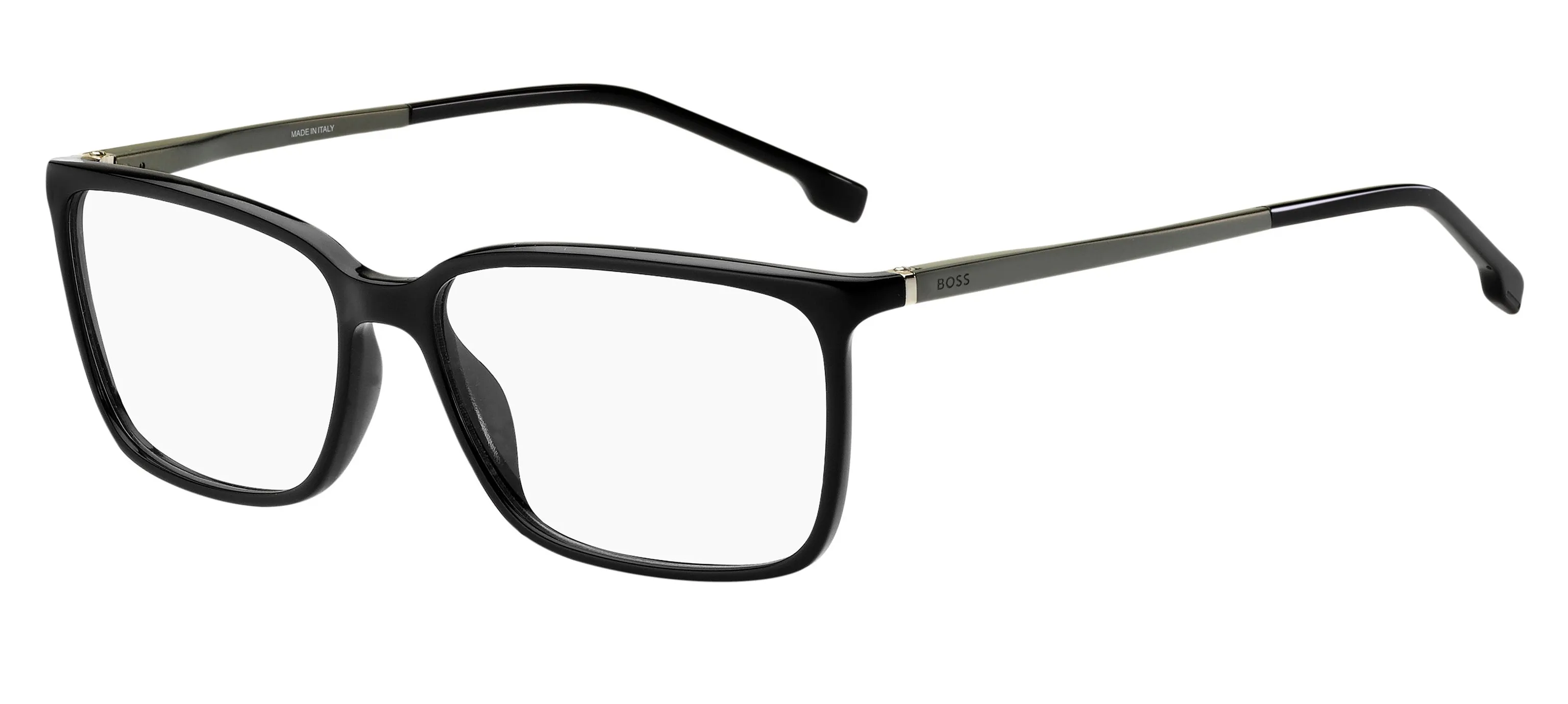 Hugo Boss BOSS 1185/IT 807 Montature da vista Acetato Nero Squadrata - immagine 1