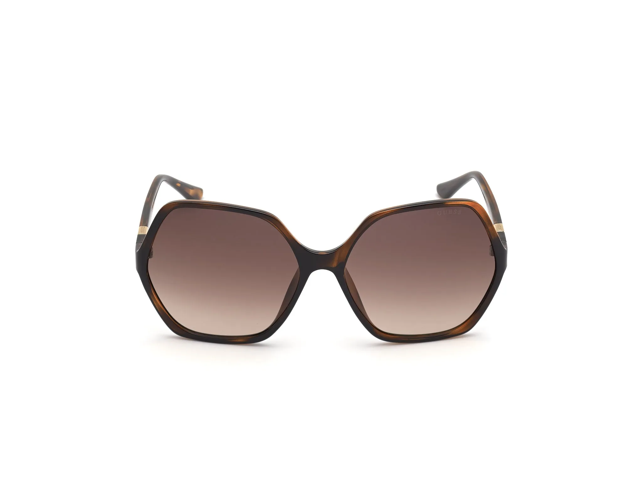 Guess GU7747 52F Occhiali da sole Iniettato Geometrica Normale Sfumato - immagine 3
