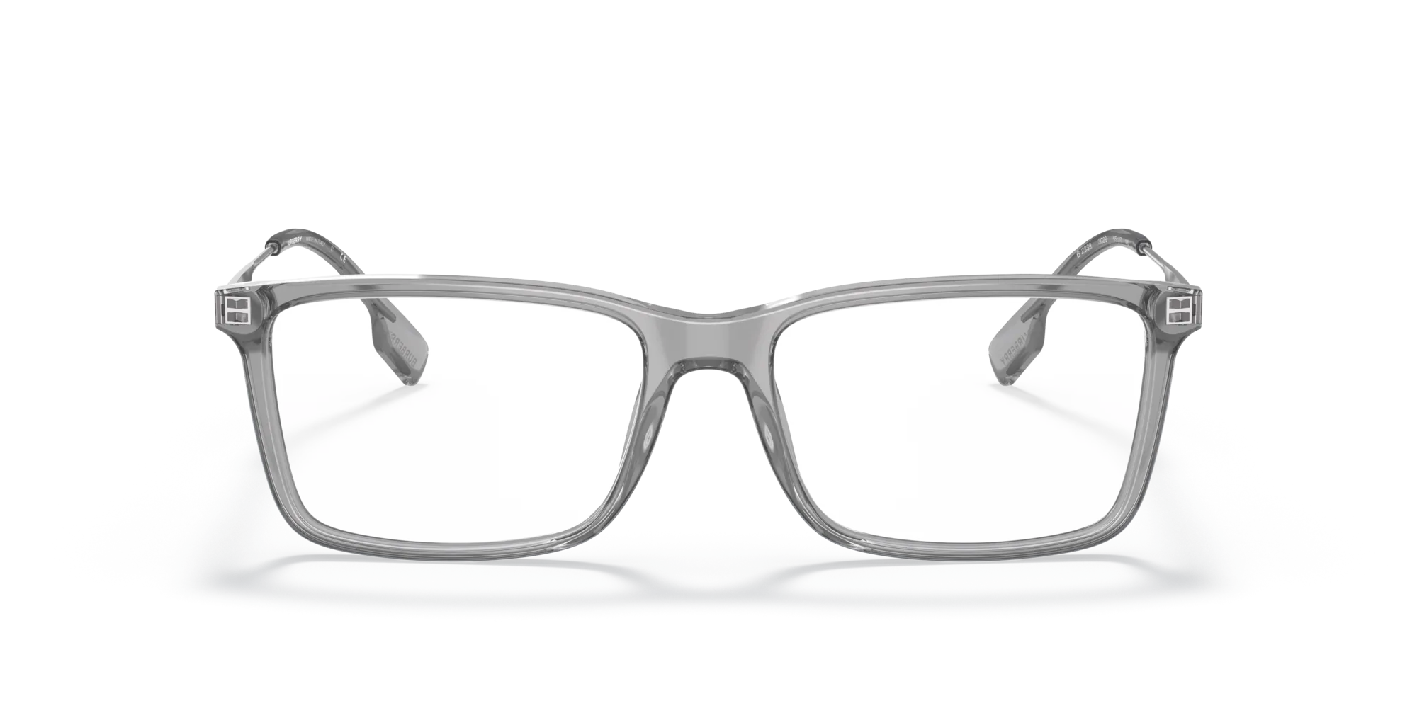 Burberry BE2339 Harrington 3028 Montature da vista Acetato Grigio Squadrata Normale - immagine 3