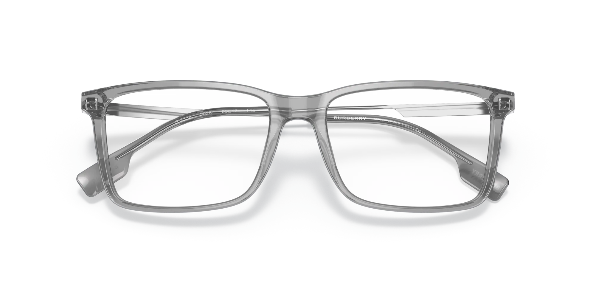 Burberry BE2339 Harrington 3028 Montature da vista Plastica Grigio Squadrata - immagine 2