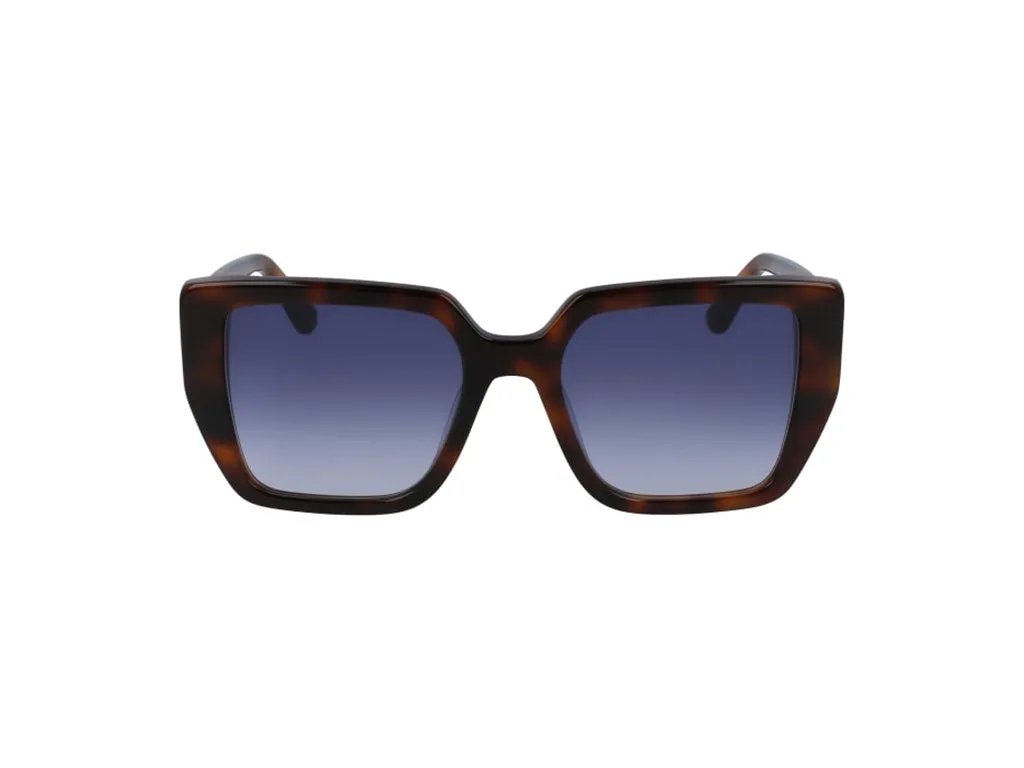 Karl Lagerfeld KL6036S 215 Occhiali da sole Acetato Havana Squadrata Normale - immagine 2
