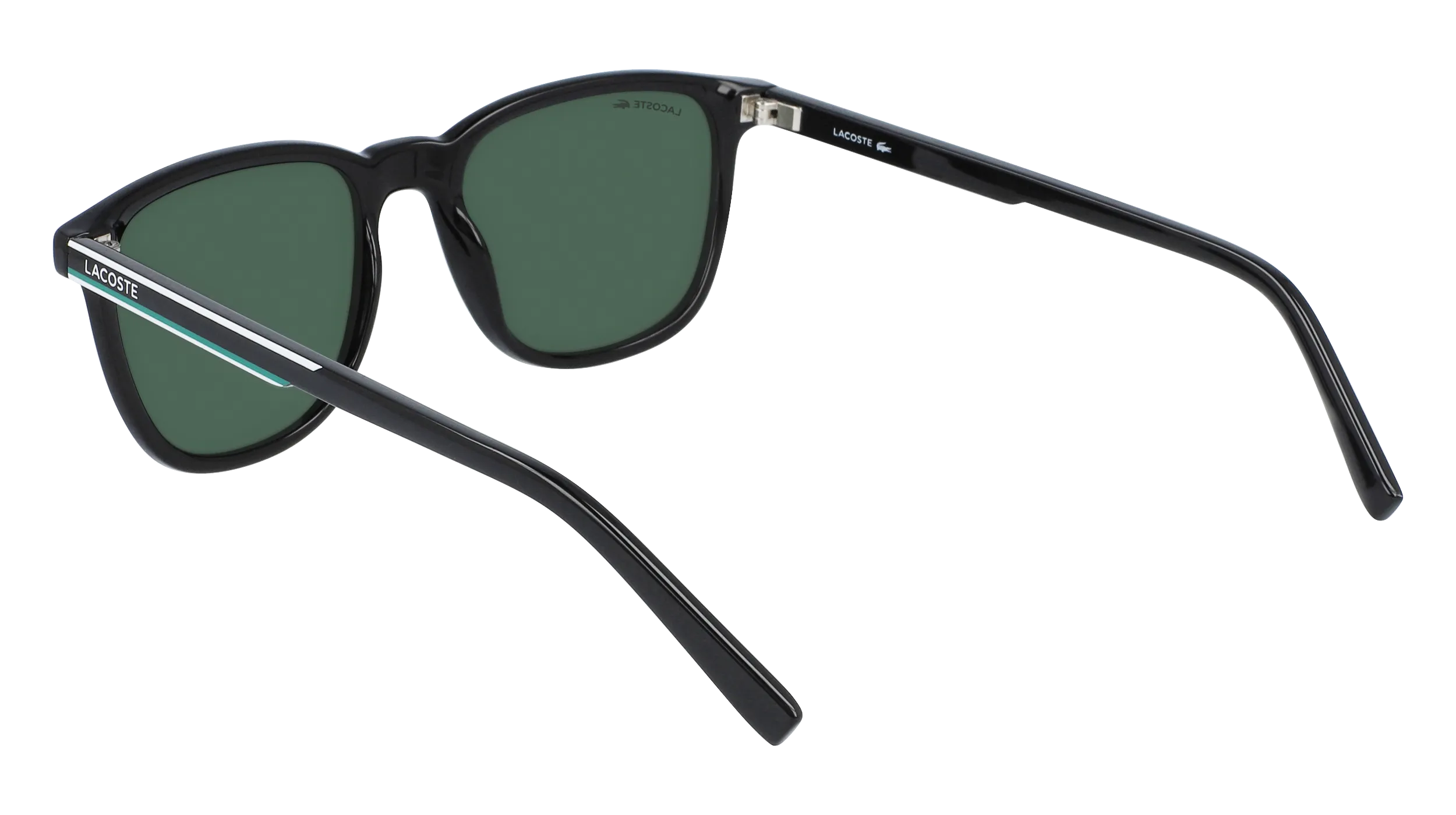 Lacoste L915S 001 Occhiali da sole Iniettato Nero Squadrata Normale - immagine 3