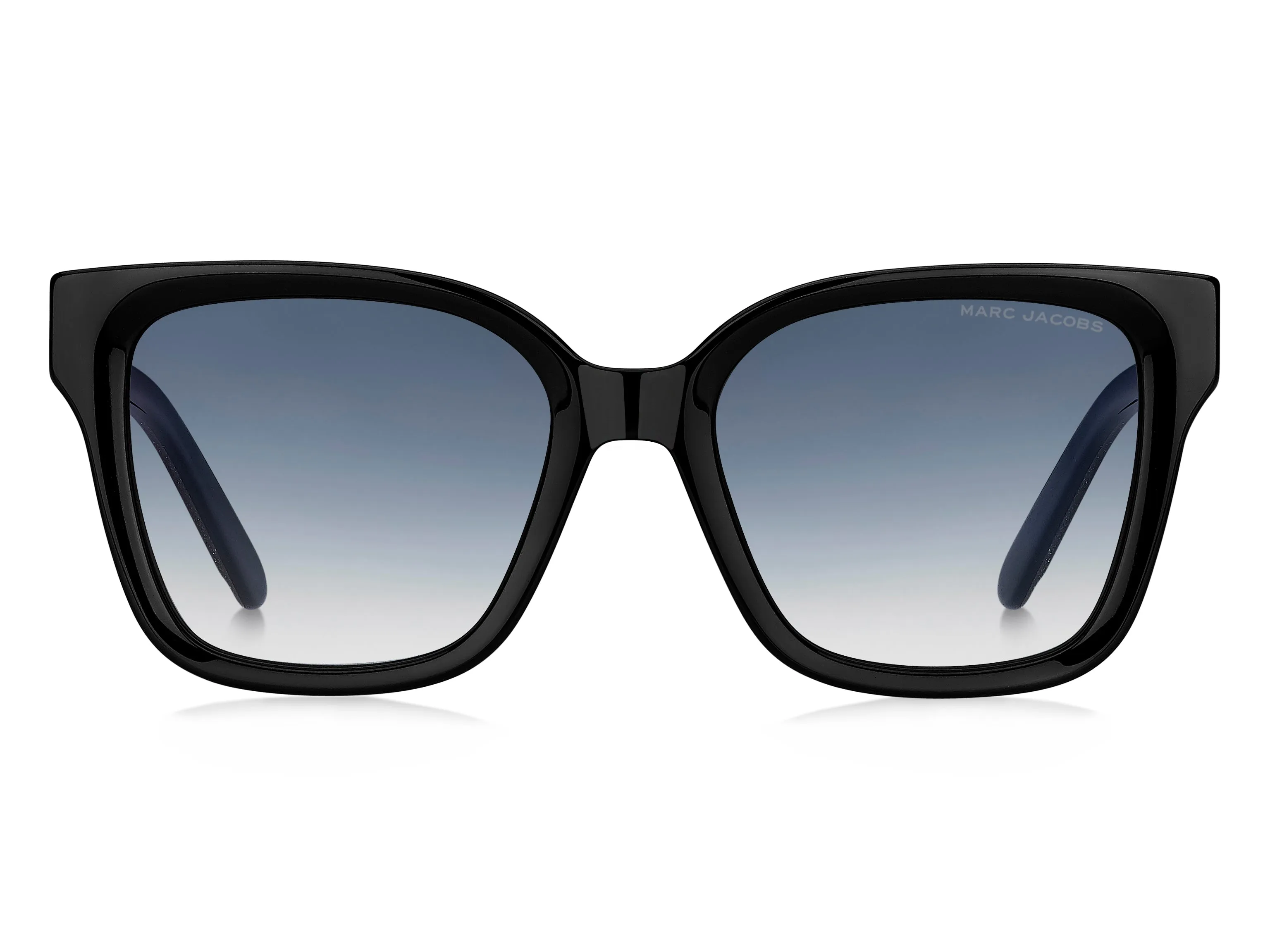 Marc Jacobs MARC 458/S 807/9O Occhiali da sole Acetato Nero Grigio Squadrata Normale Sfumato - immagine 2