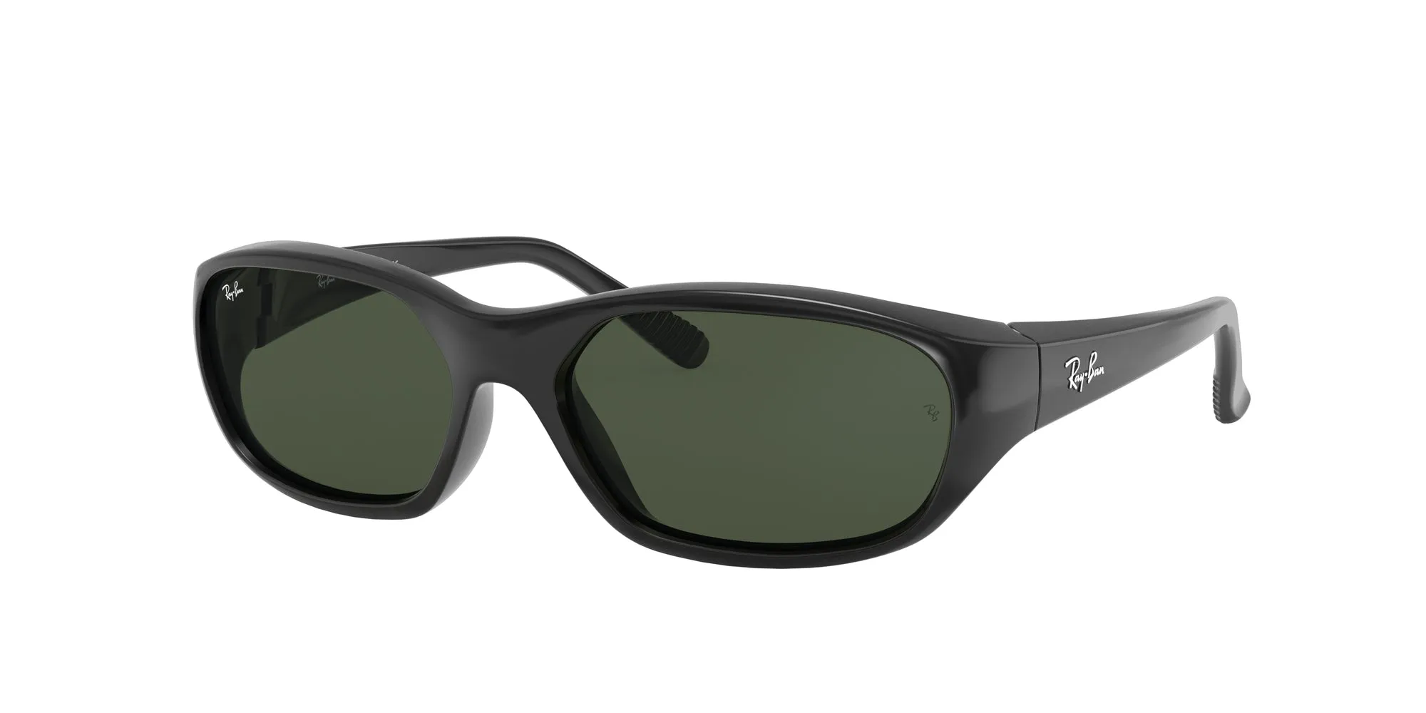 Ray - Ban RB2016 DADDY-O 601/31 Occhiali da sole Iniettato Nero Verde G15 Squadrata Normale - immagine 1