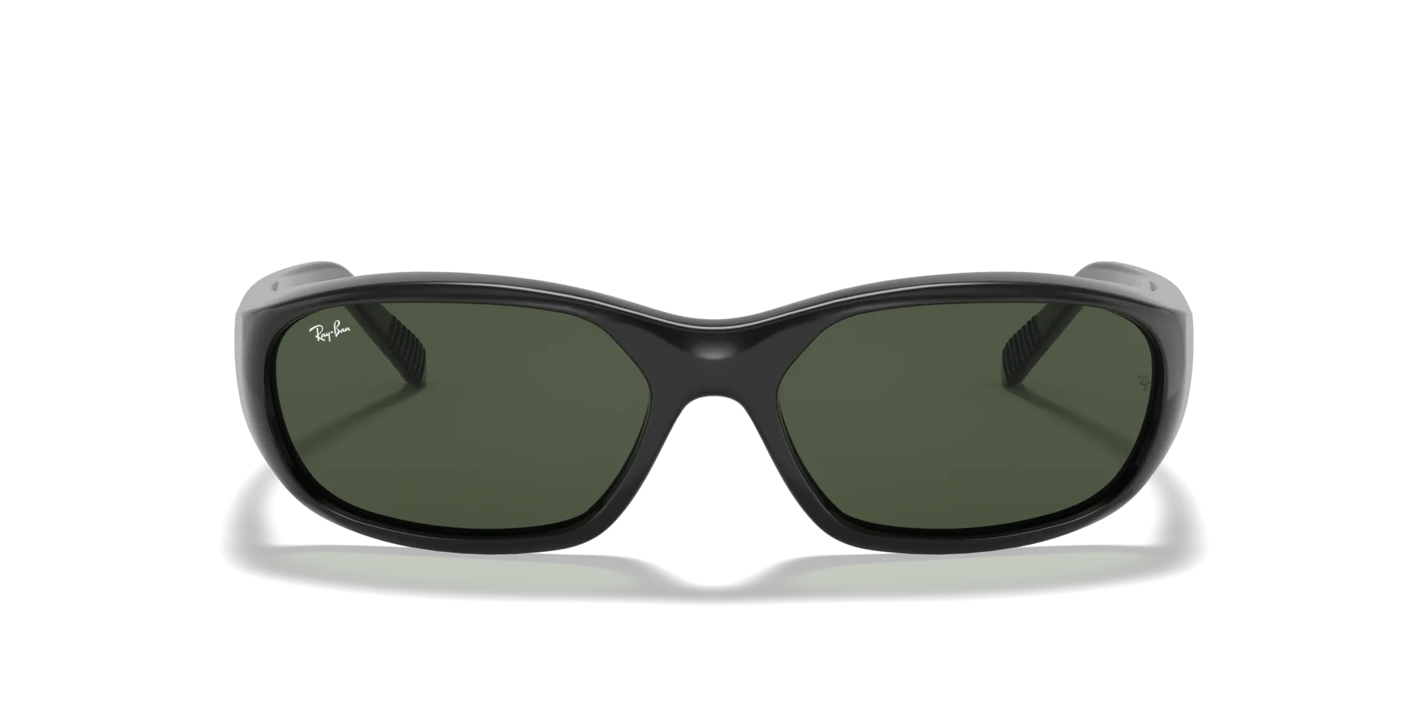 Ray - Ban RB2016 DADDY-O 601/31 Occhiali da sole Iniettato Nero Verde G15 Squadrata Normale - immagine 3