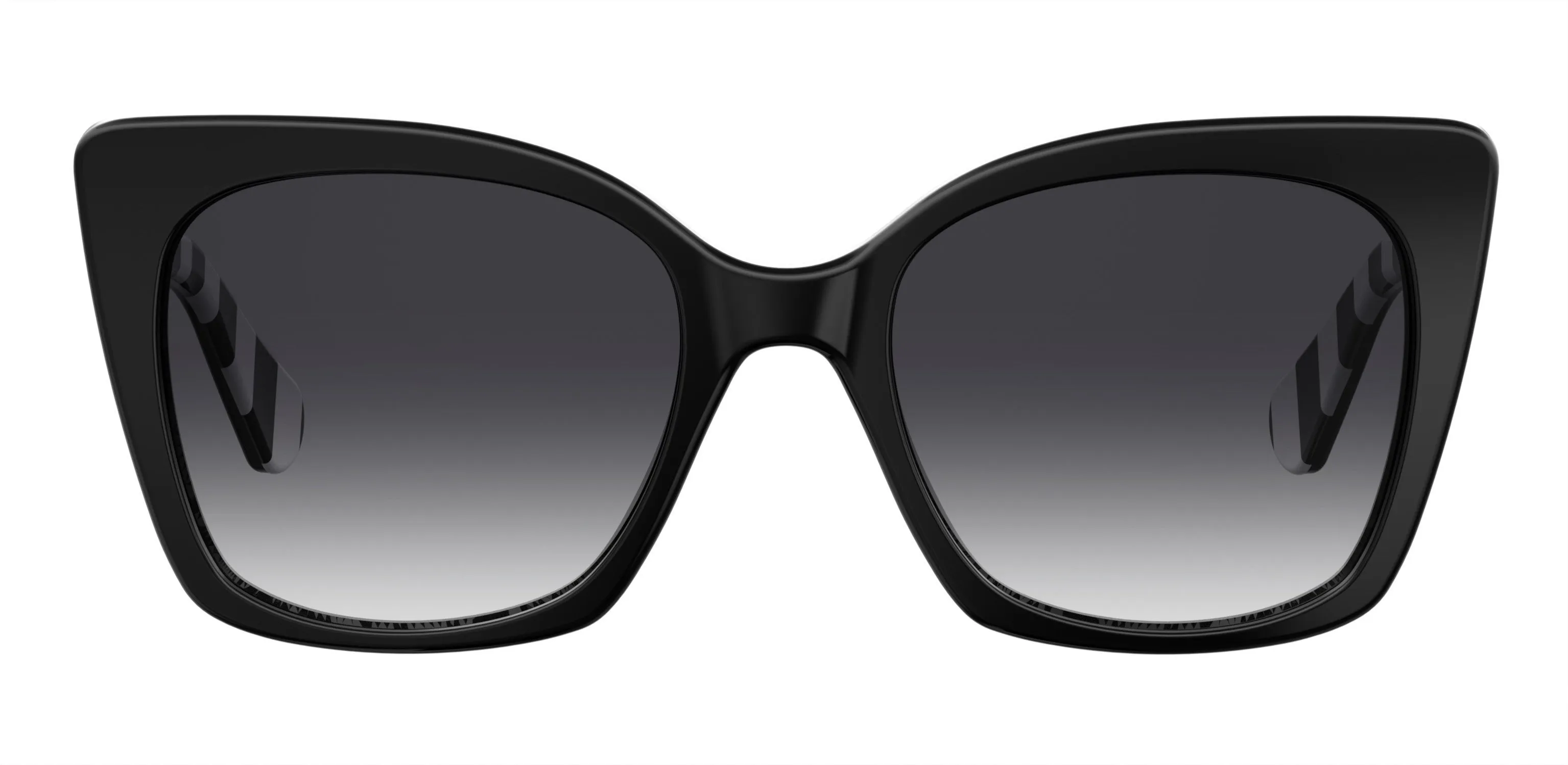 Moschino MOL000/S 807/9O Occhiali da sole Plastica Nero Squadrata - immagine 2