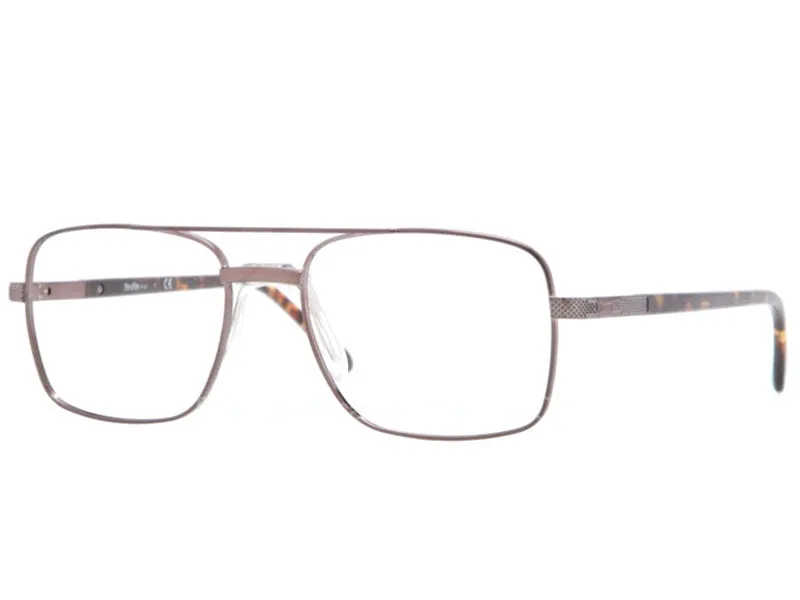 Sferoflex Uomo SF2263 441 Montature da vista Metallo Marrone Squadrata - immagine 1