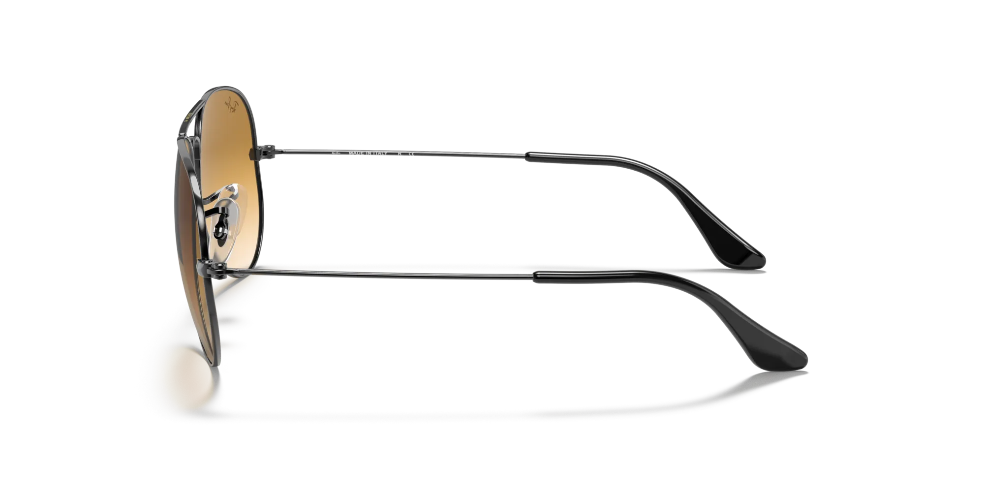 Ray - Ban RB3025 AVIATOR 004/51 Occhiali da sole Metallo Grigio Pilot Normale Sfumato - immagine 4