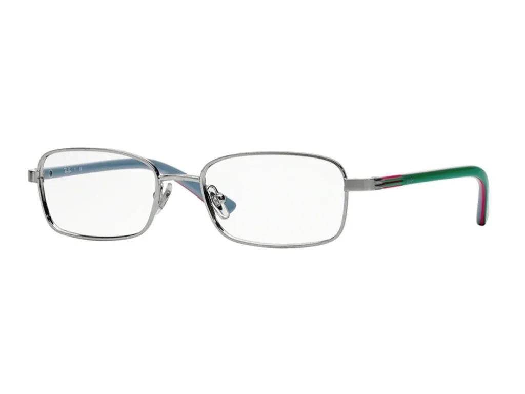 Ray - Ban RY1037 4024 Montature da vista bambino Metallo Argento Squadrata - immagine 1