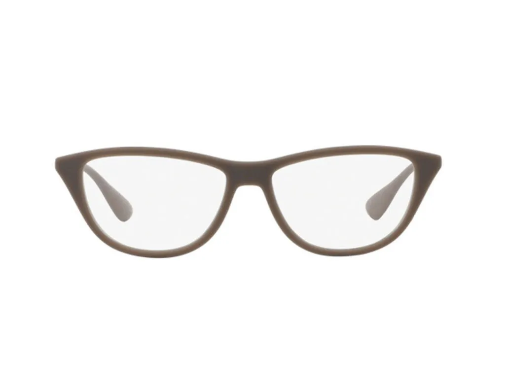 Ray - Ban RX7042 5469 Montature da vista Plastica Marrone Cat Eye - immagine 2