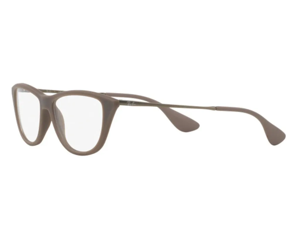 Ray - Ban RX7042 5469 Montature da vista Plastica Marrone Cat Eye - immagine 3
