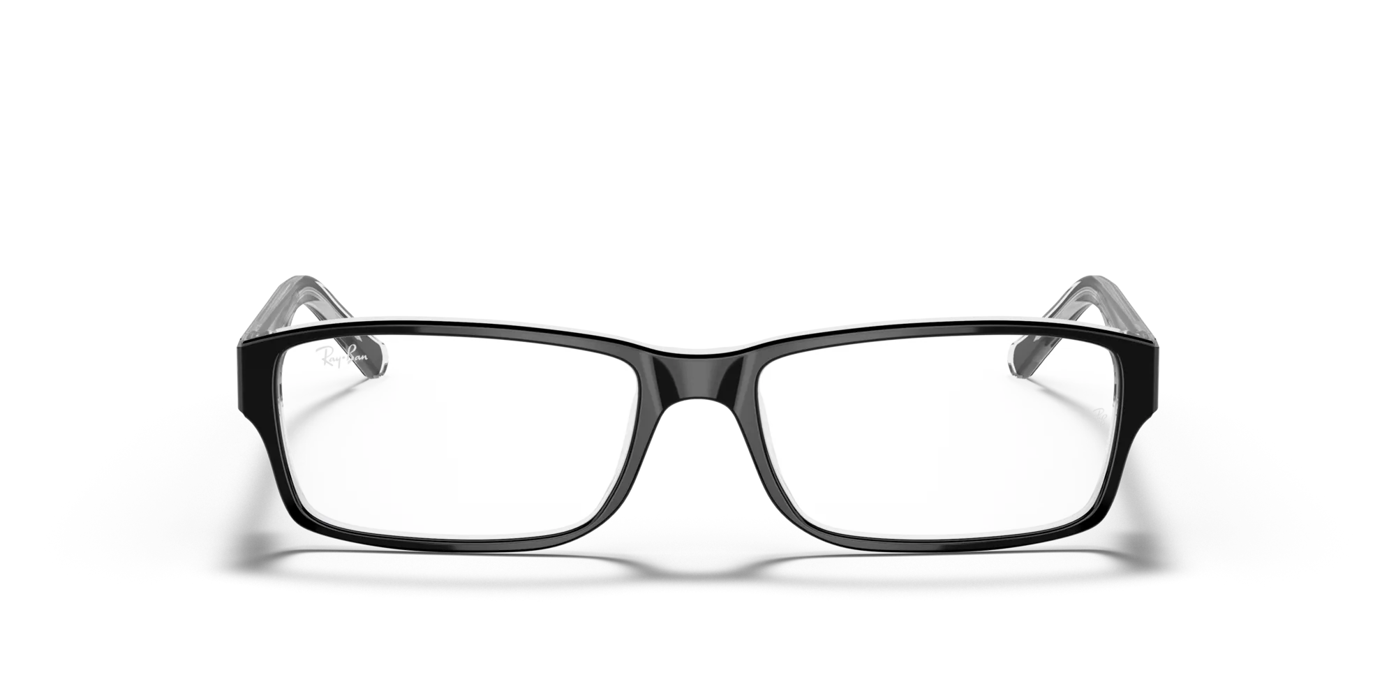 Ray - Ban RX5169 2034 Montature da vista Acetato Nero Trasparente Squadrata Normale - immagine 3