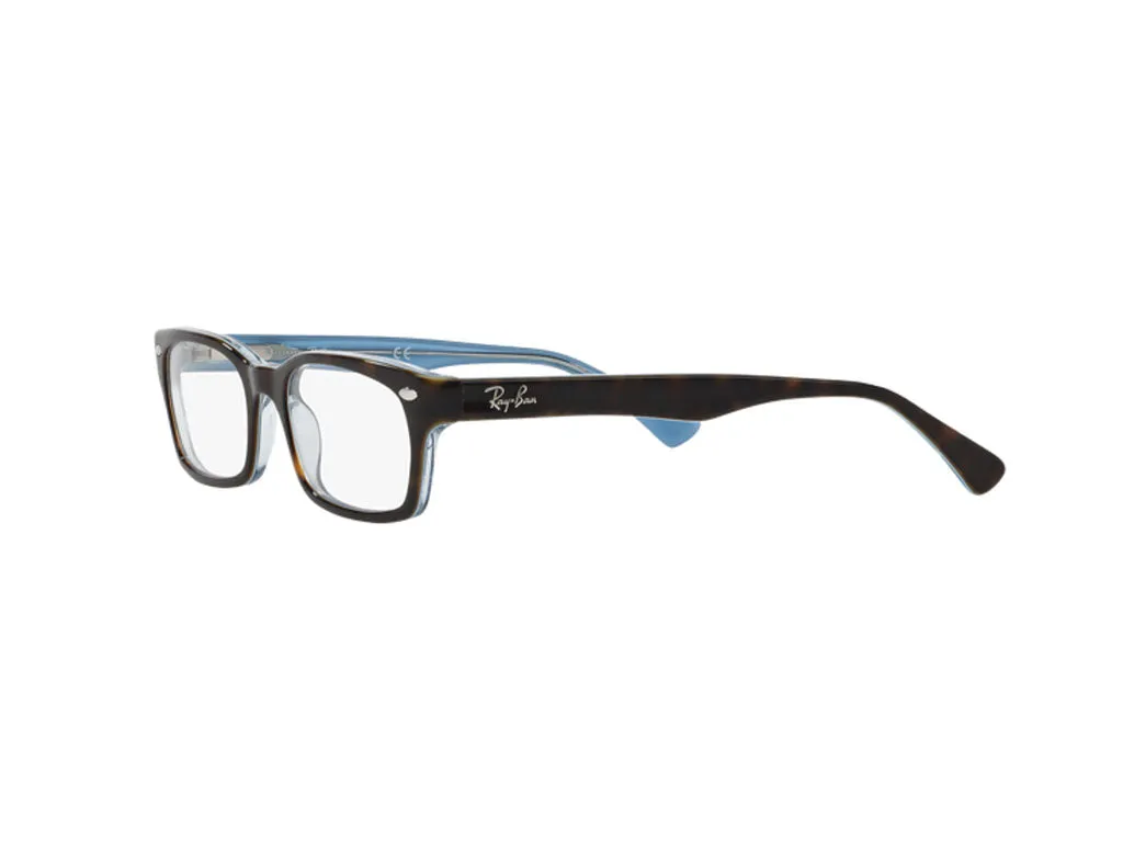 Ray - Ban RX5150 5023 Montature da vista Acetato Tartaruga Trasparente Squadrata Normale - immagine 3