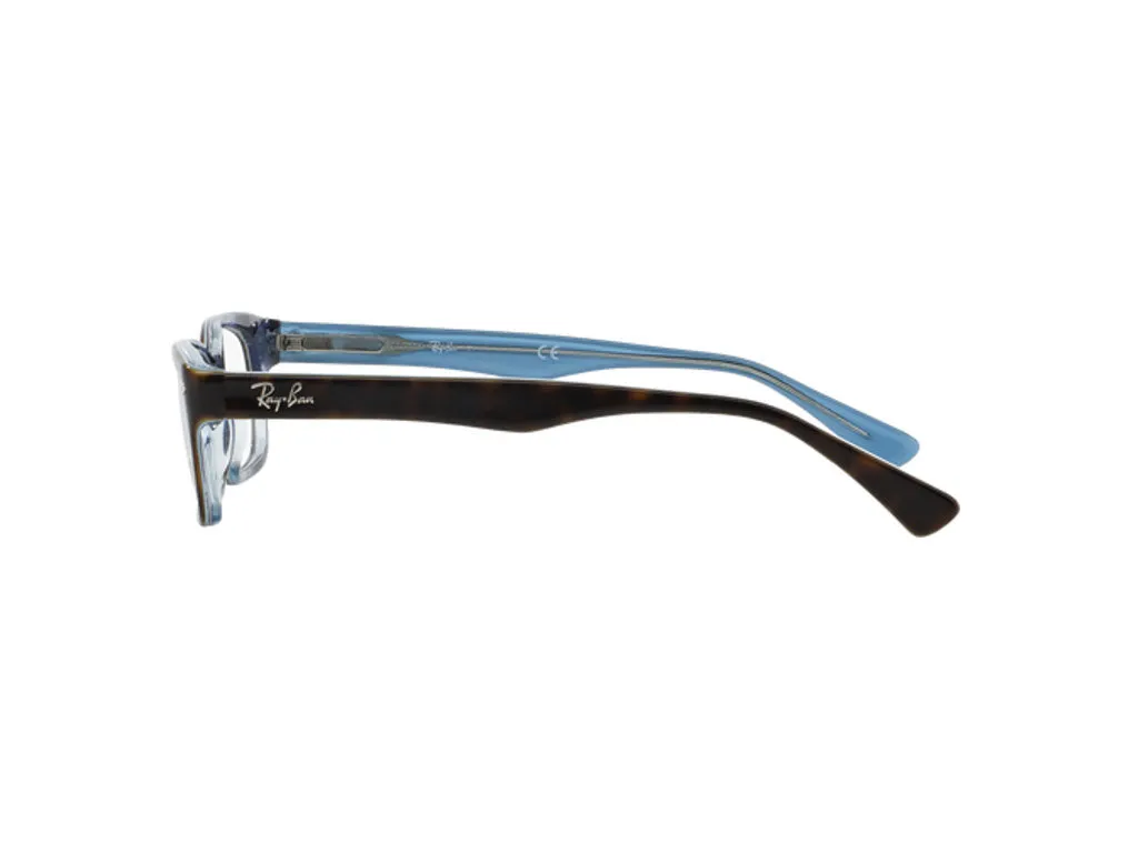 Ray - Ban RX5150 5023 Montature da vista Acetato Tartaruga Trasparente Squadrata Normale - immagine 4