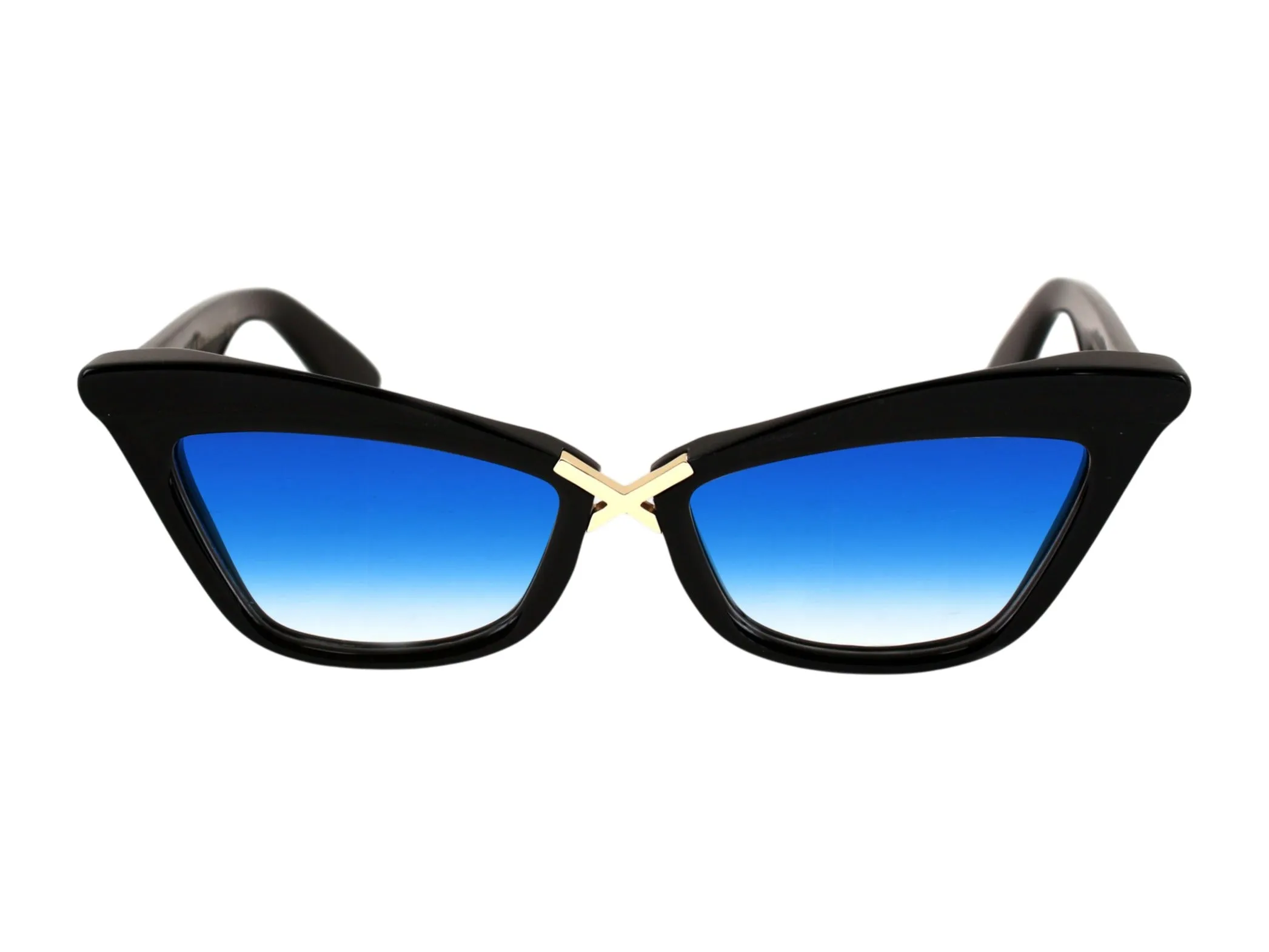 XLAB Seychelles Occhiali da sole Acetato Rosso Marrone Cat Eye Polarizzata - immagine 2