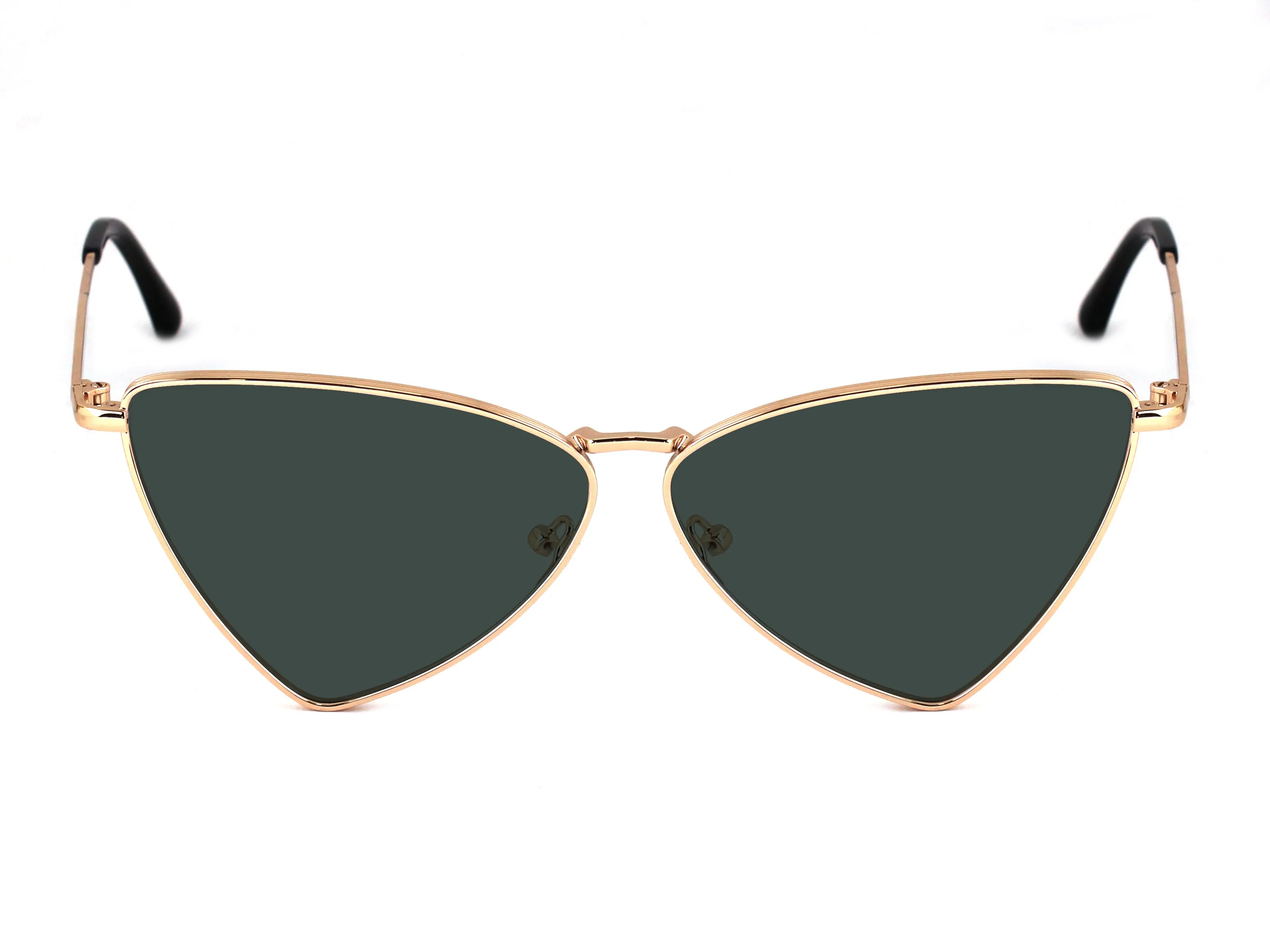 XLAB Pico Occhiali da sole Metallo Argento Fumo Cat Eye Polarizzata - immagine 2