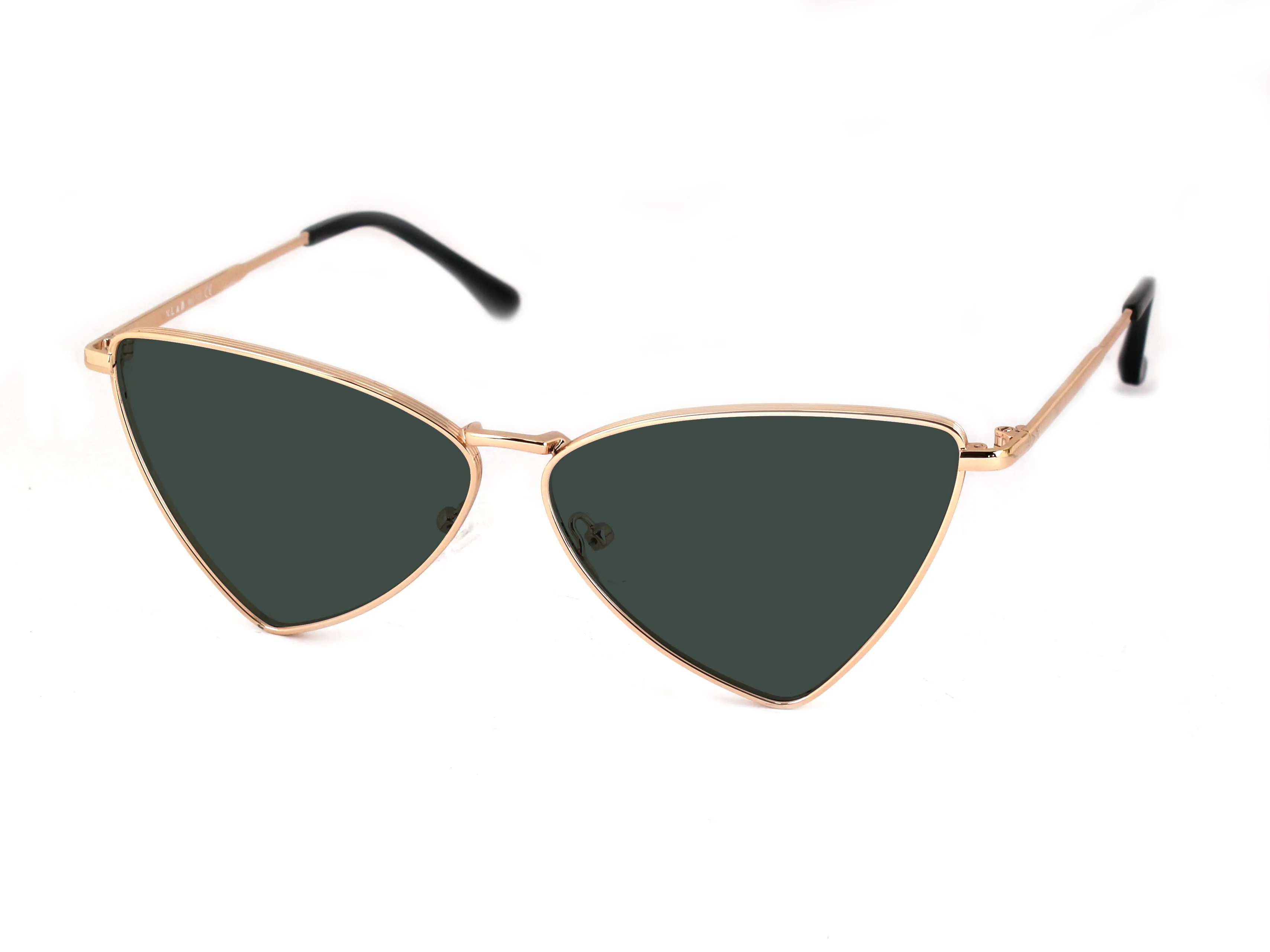 XLAB Pico Occhiali da sole Metallo Nero Azzurro Cat Eye Sfumato - immagine 1