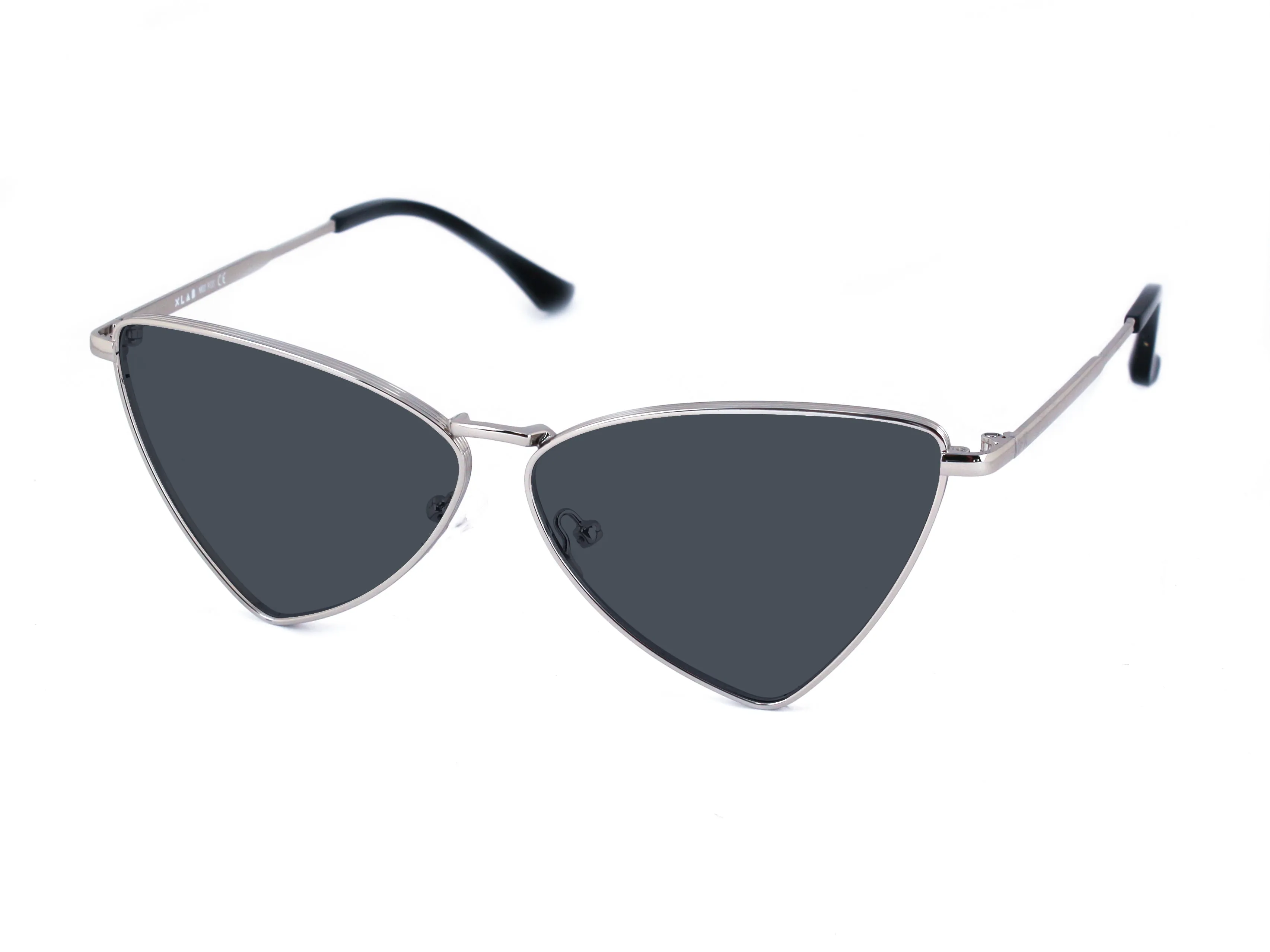XLAB Pico Occhiali da sole Metallo Nero Azzurro Cat Eye Sfumato - immagine 4
