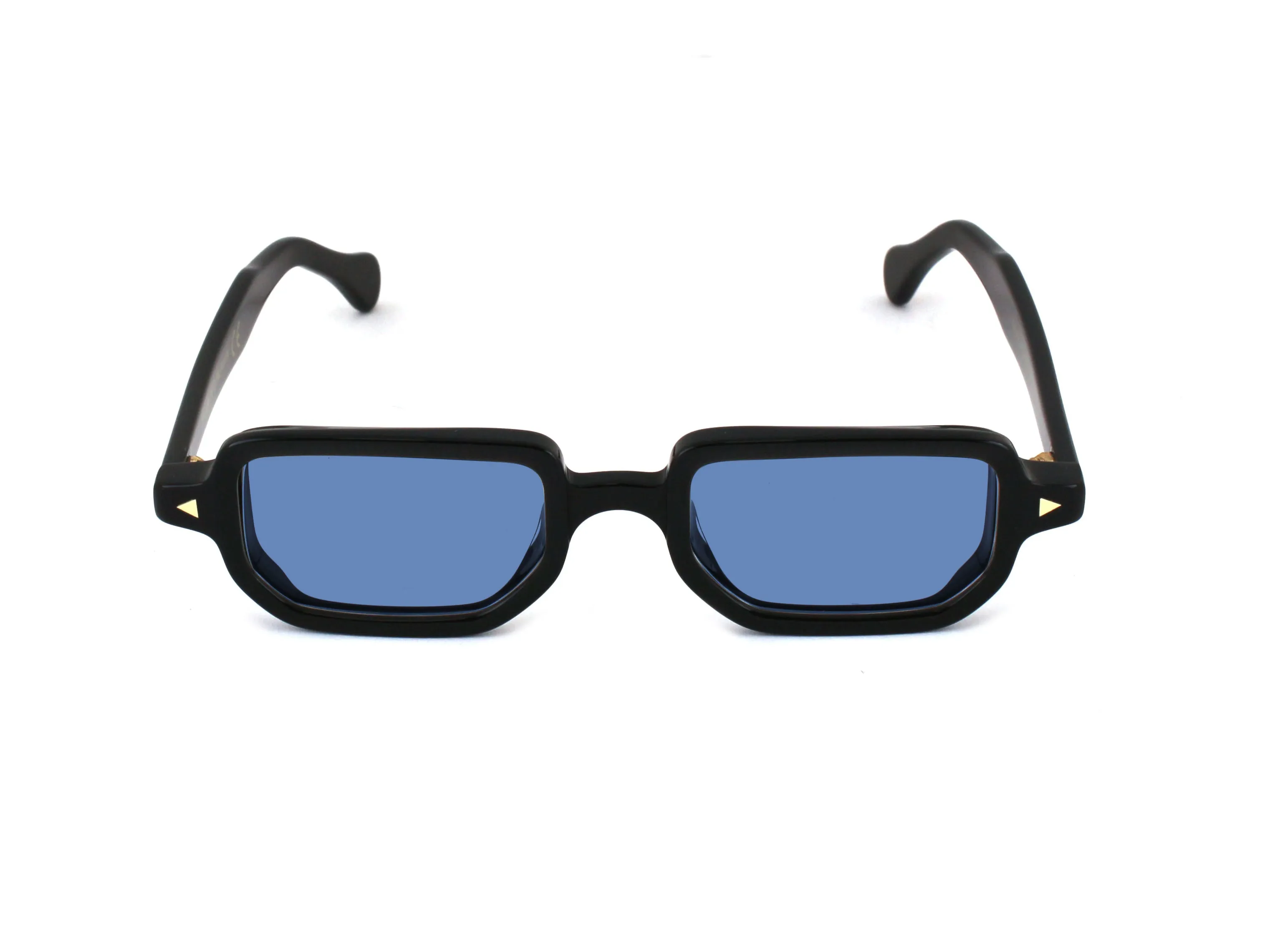 XLAB Palawan Occhiali da sole Acetato Tartaruga Azzurro Squadrata Sfumato - immagine 2