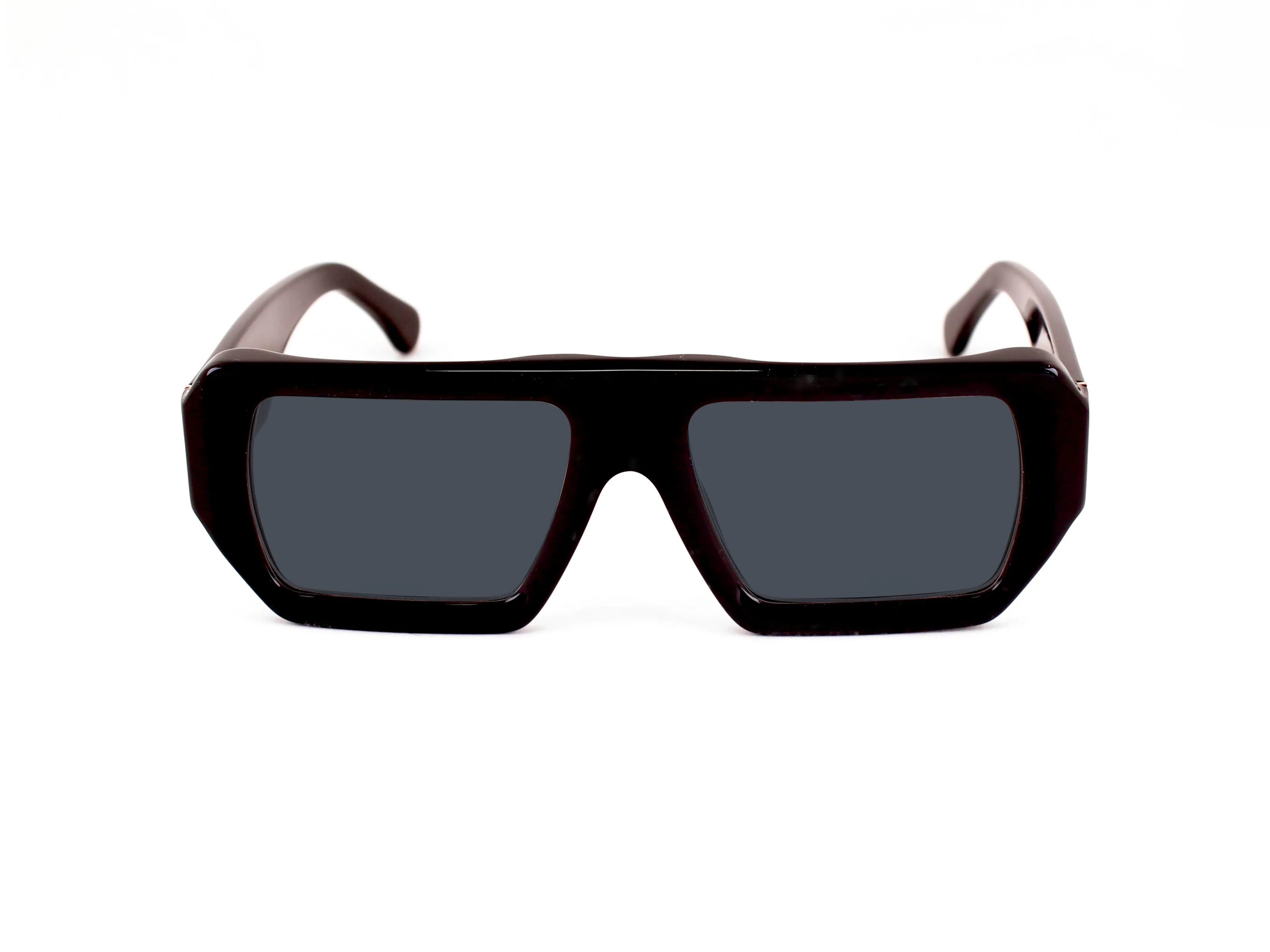 XLAB Nosy Be Occhiali da sole Acetato Champagne Marrone Squadrata Polarizzata - immagine 2