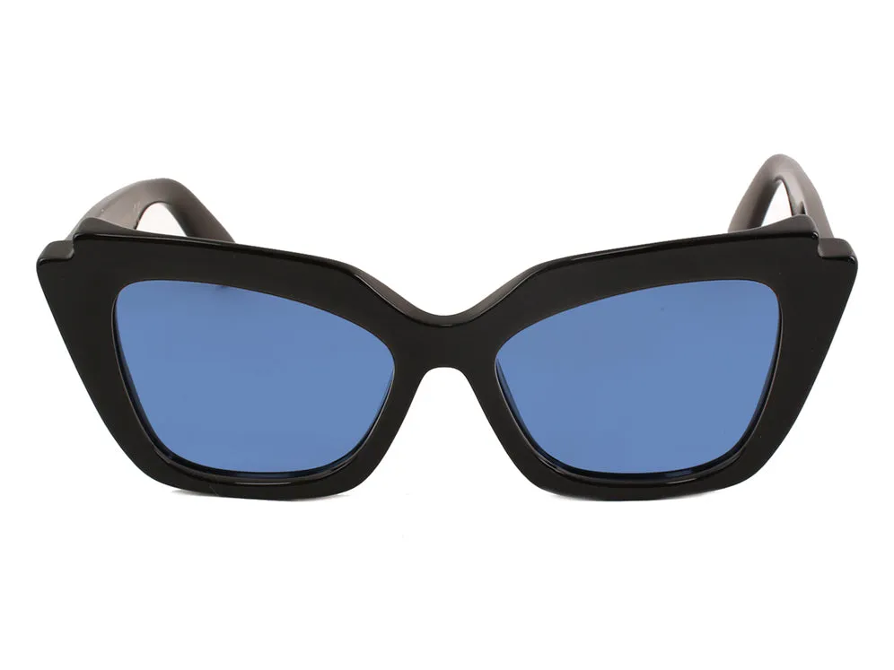 XLAB Naxos Occhiali da sole Acetato Blu Fumo Cat Eye Polarizzata - immagine 2