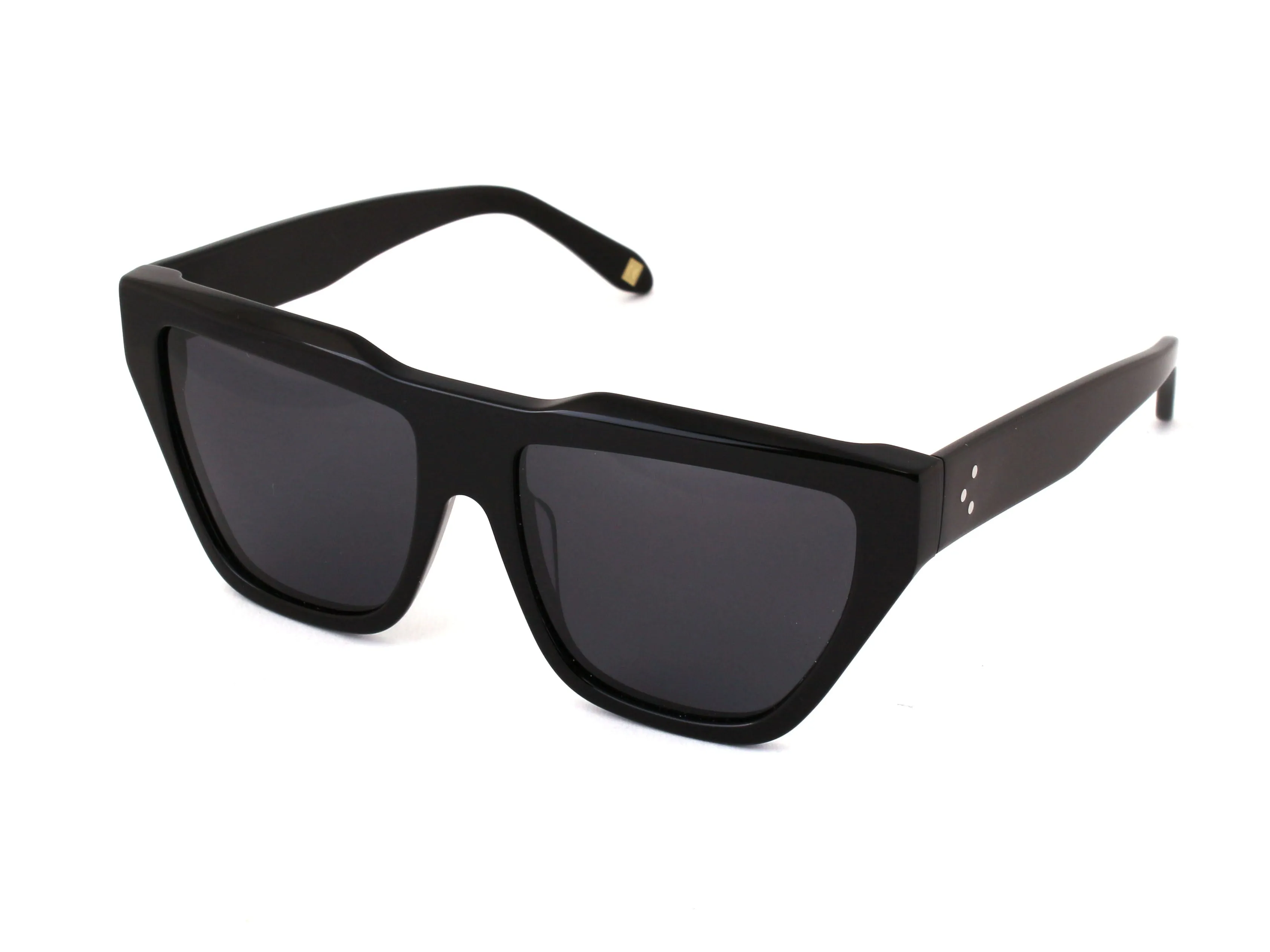 XLAB Unisex CAPRERA Occhiali da sole Acetato Tartaruga Marrone Oversize Polarizzata - immagine 1