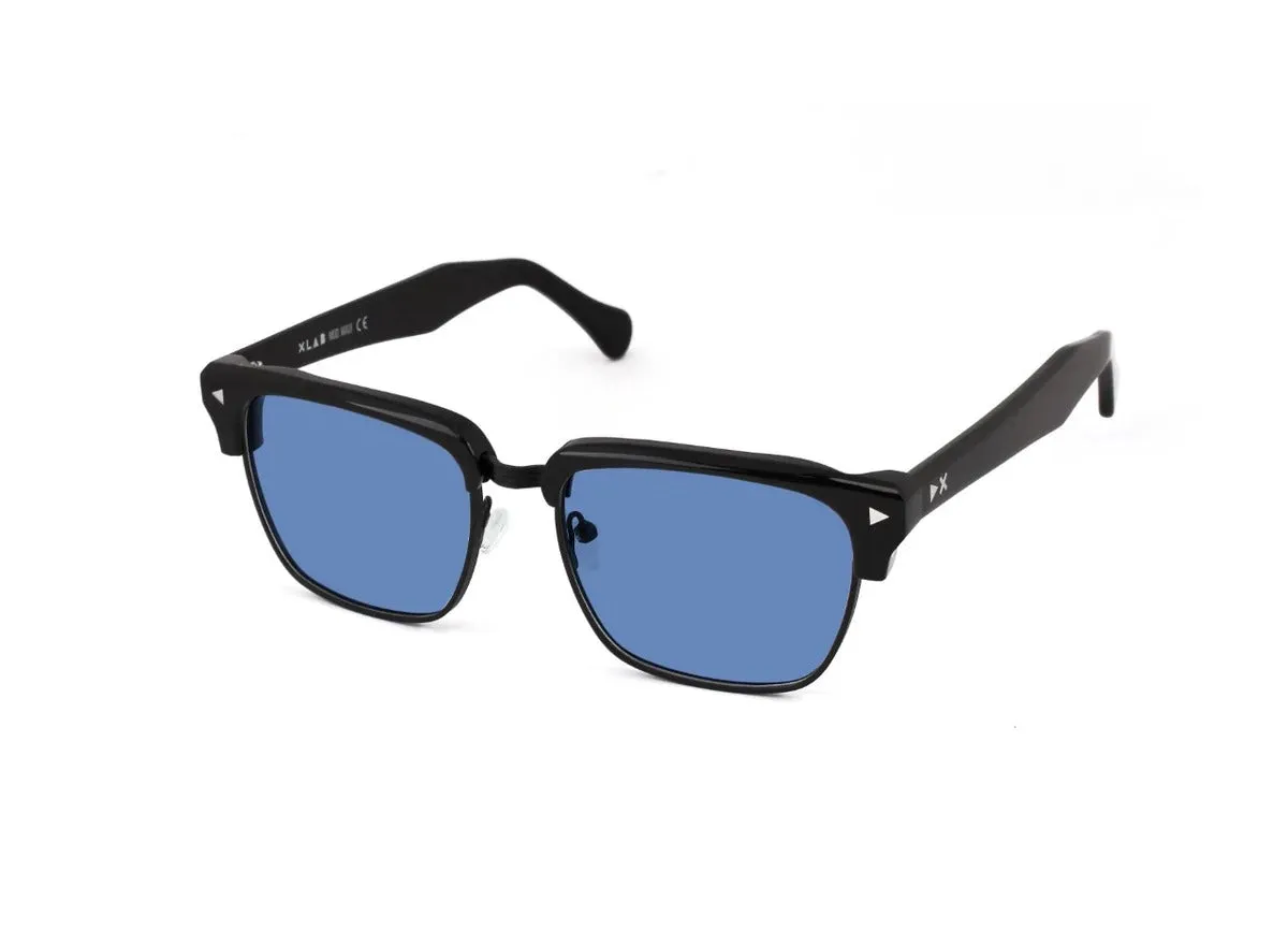 XLAB Maui Occhiali da sole Cello-metallo Nero/Argento Rosa Squadrata Polarizzata - immagine 4