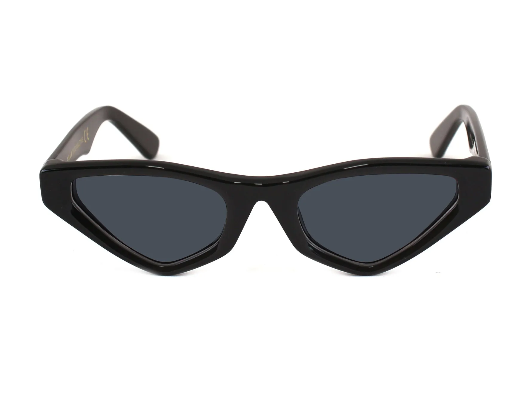 XLAB Maldive Occhiali da sole Acetato Bianco Azzurro Cat Eye Polarizzata - immagine 2