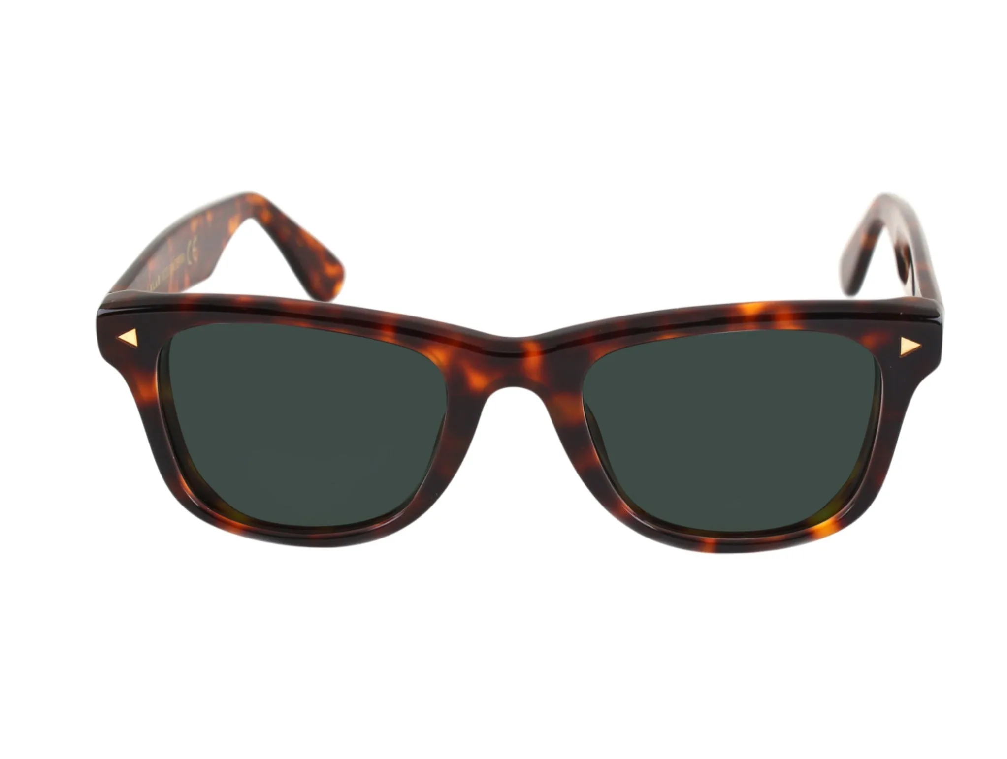 XLAB Madeira Occhiali da sole Acetato Nero Azzurro Squadrata Sfumato - immagine 4