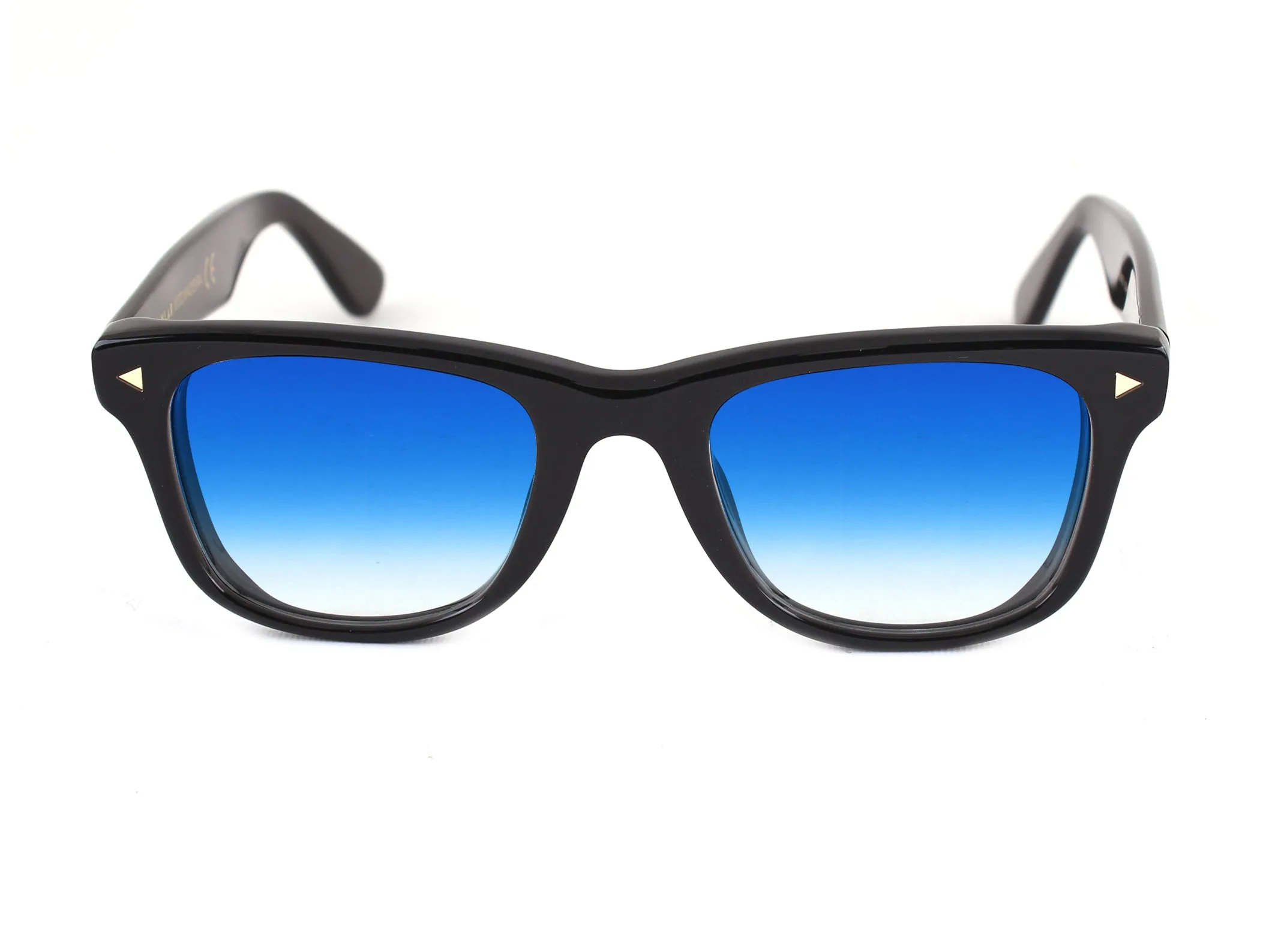 XLAB Madeira Occhiali da sole Acetato Giallo Azzurro Squadrata Sfumato - immagine 2