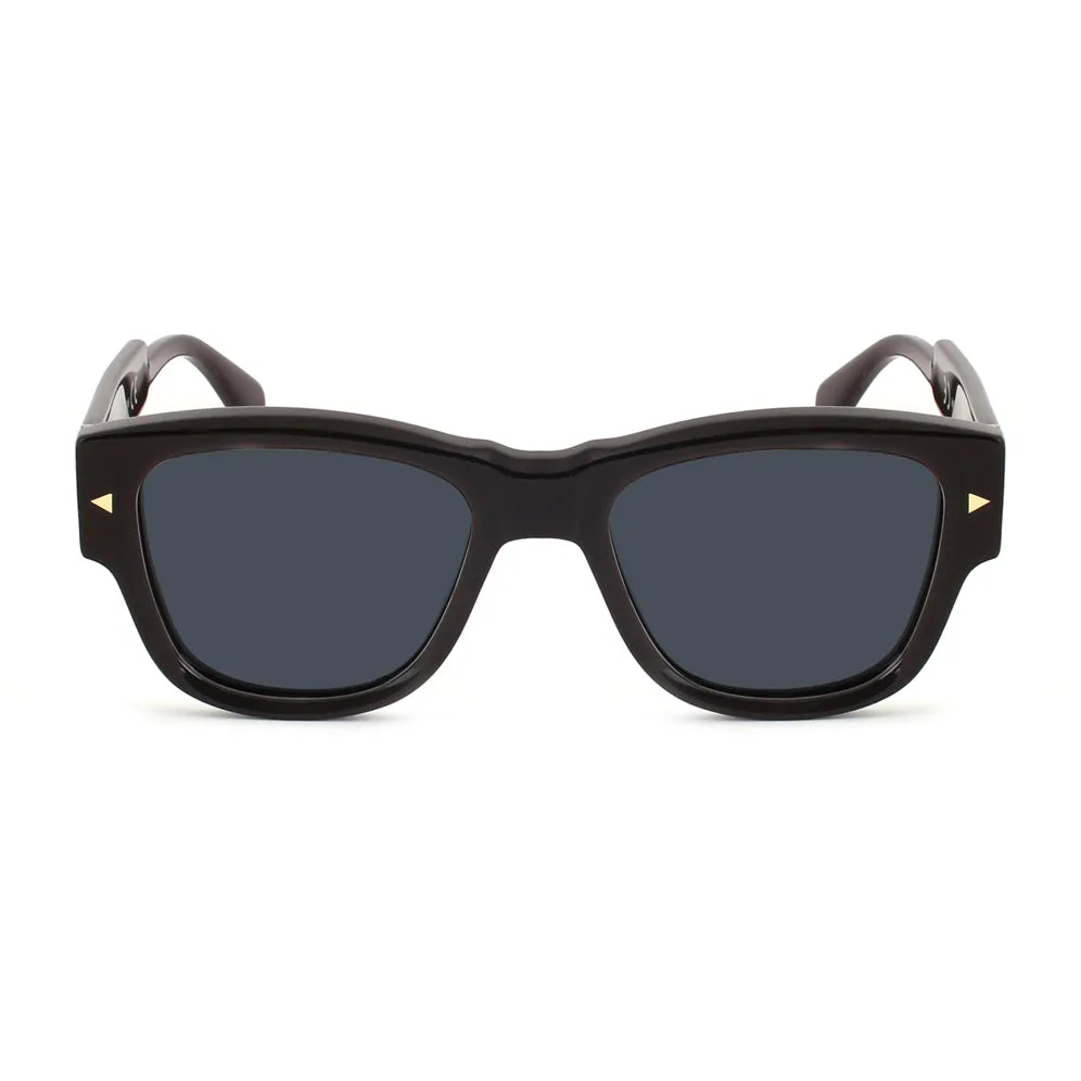 XLAB Luzon Occhiali da sole Acetato Havana Verde G15 Squadrata Polarizzata - immagine 2