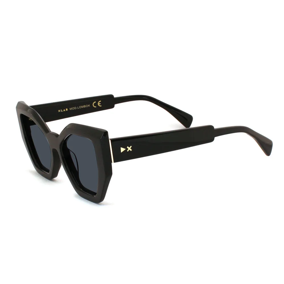 XLAB Lombok Occhiali da sole Acetato Lilla trasparente Lilla Cat Eye Polarizzata - immagine 1