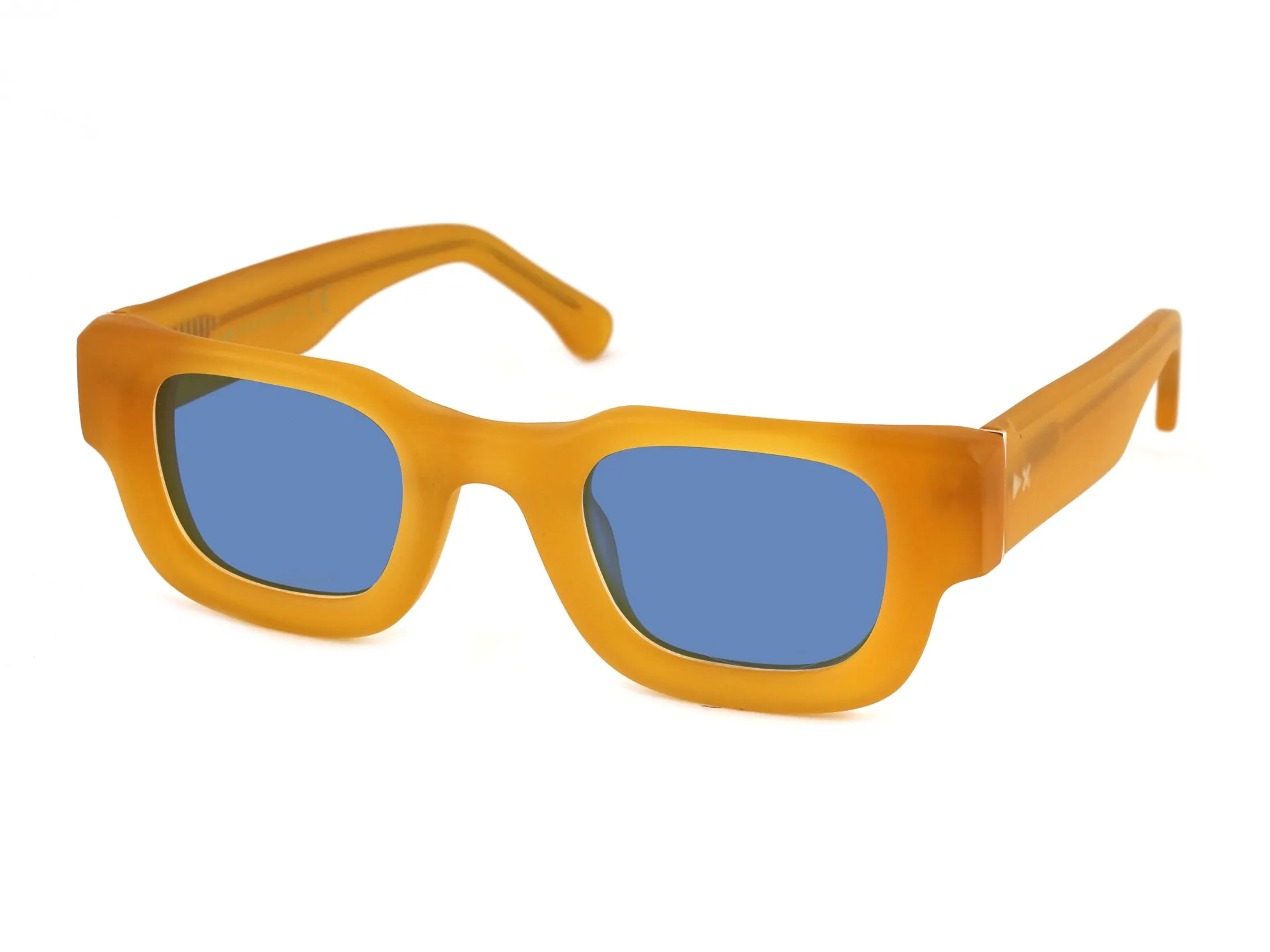 XLAB Komodo Occhiali da sole Acetato Rosso Verde G15 Squadrata Polarizzata - immagine 4
