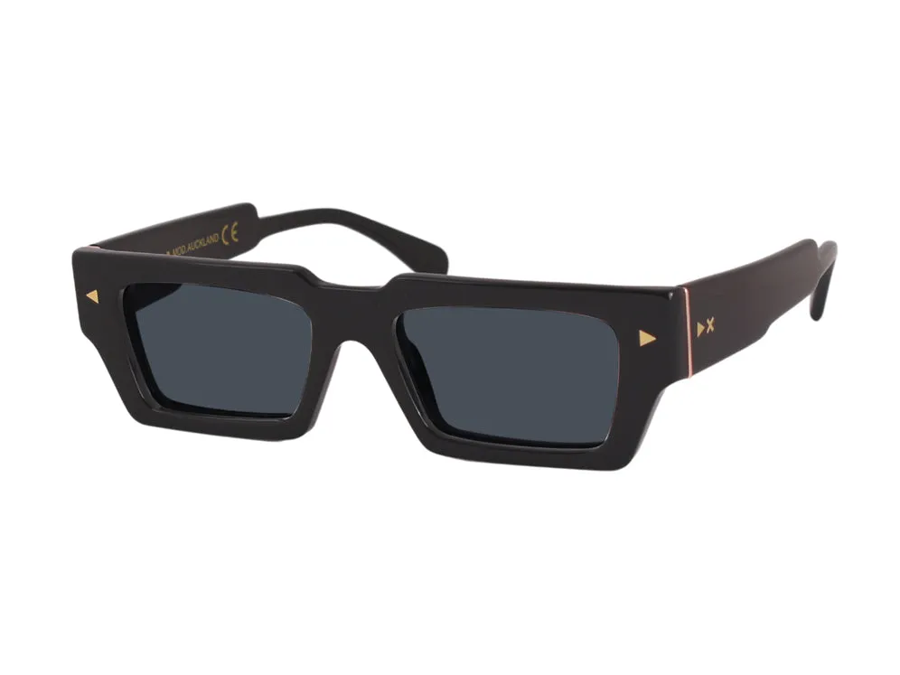 XLAB Auckland Occhiali da sole Acetato Tartaruga Verde G15 Squadrata Polarizzata - immagine 1