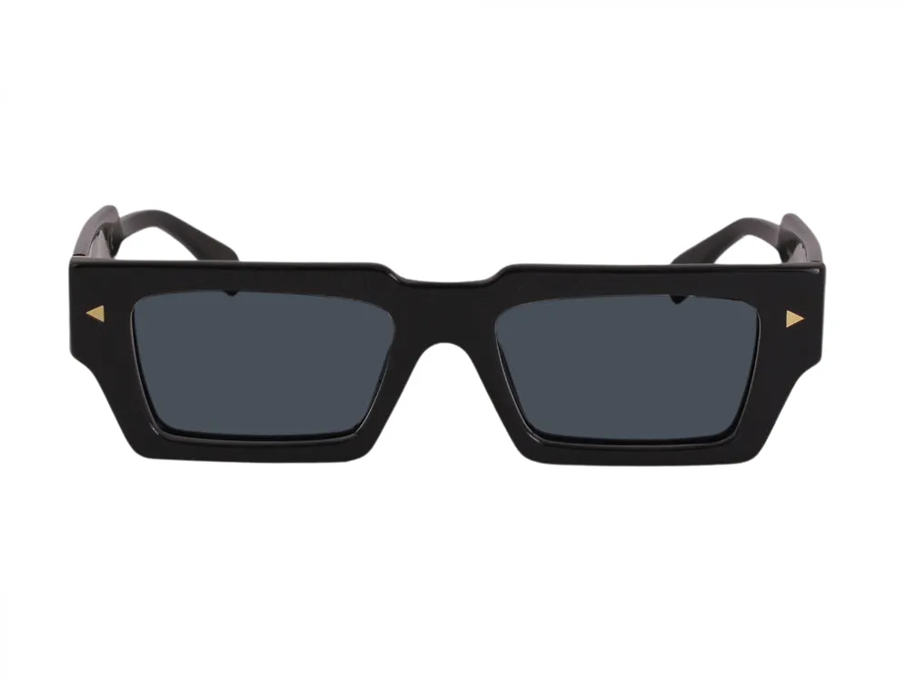 XLAB Auckland Occhiali da sole Acetato Tartaruga Verde G15 Squadrata Polarizzata - immagine 2