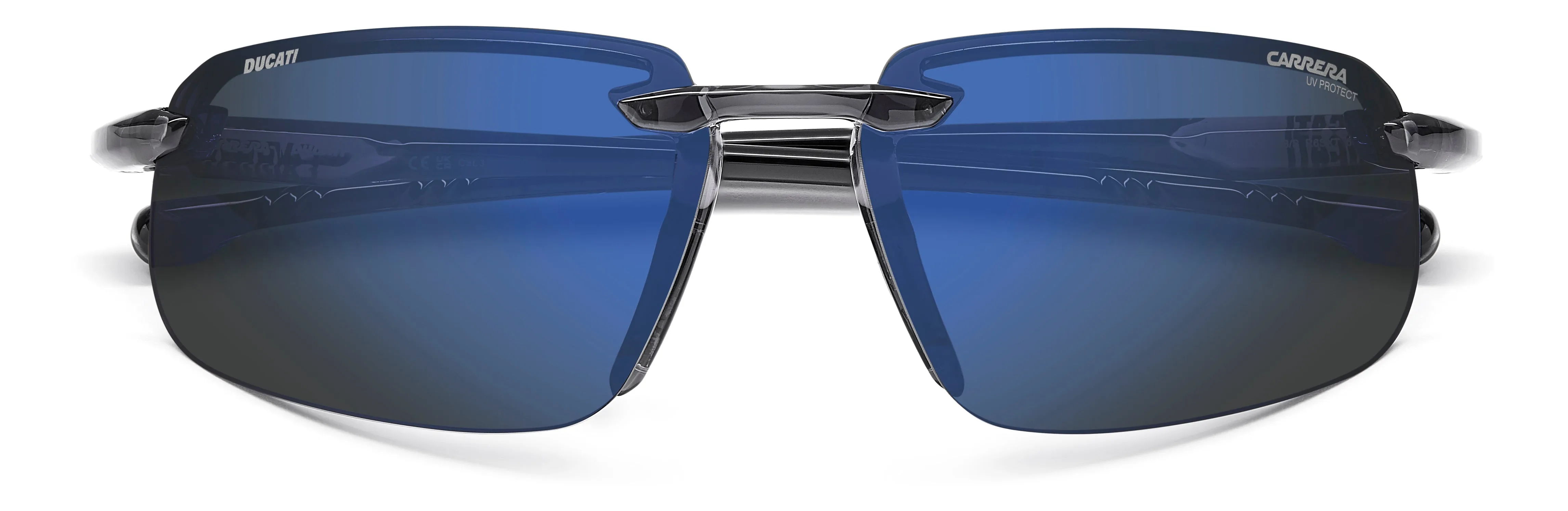 Carrera Ducati Carrera Ducati CARDUC 043/S R6S/XT Occhiali da sole Blu Specchiato - immagine 3