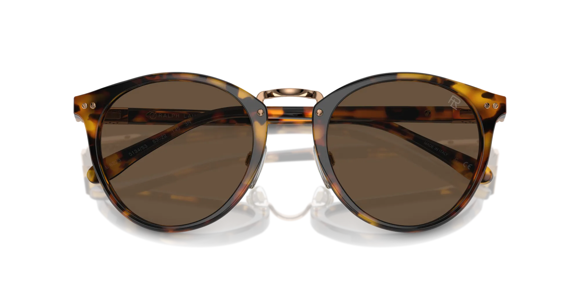 Ralph Lauren RL8223 THE QUINCY 513453 Occhiali da sole Acetato Tartaruga Marrone Pantos Normale - immagine 2