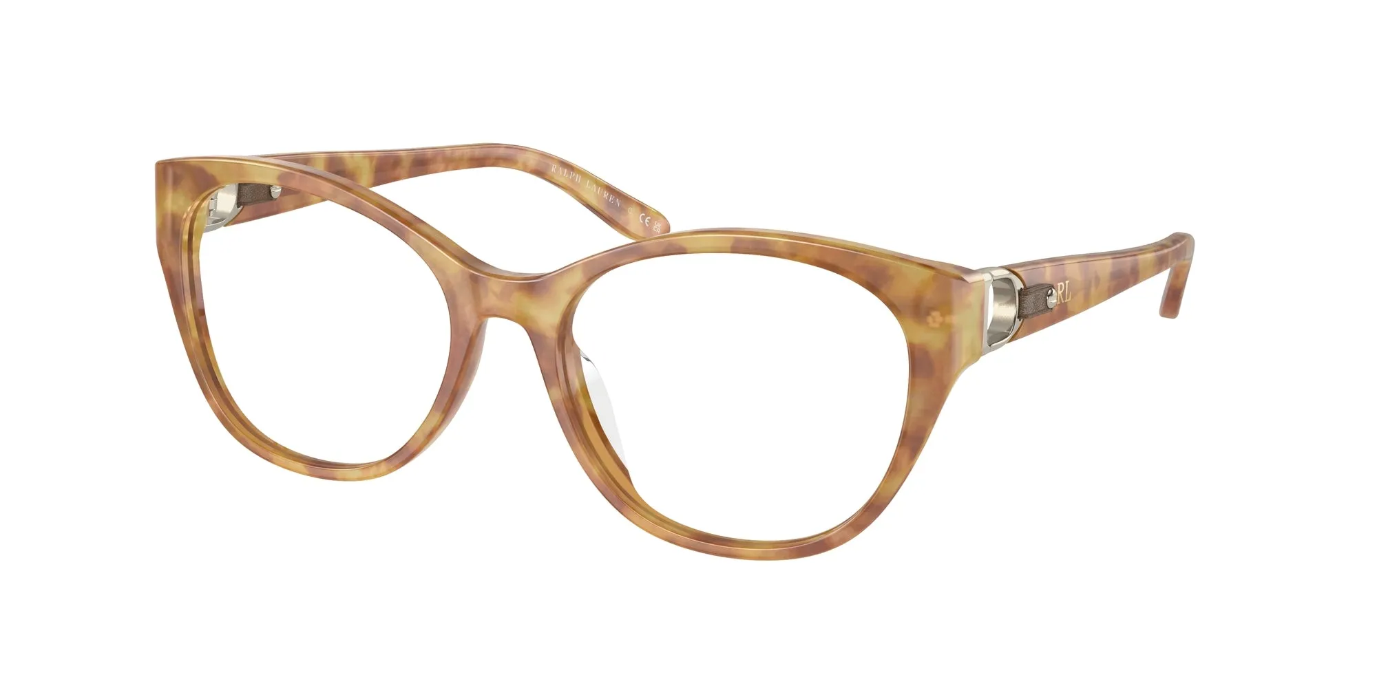 Ralph Lauren RL6235QU 6083 Montature da vista Acetato Tartaruga Cat Eye Normale - immagine 1