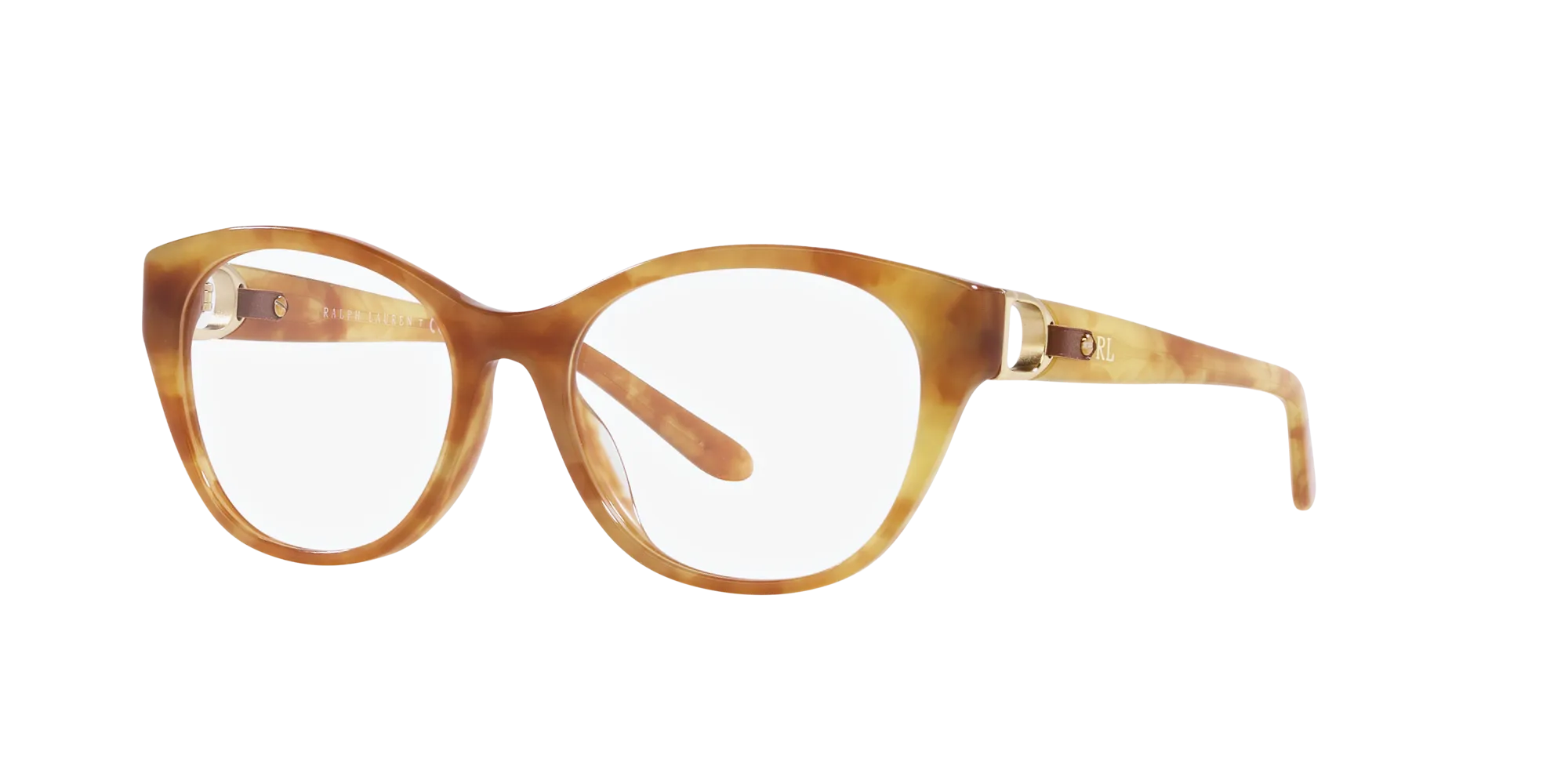 Ralph Lauren RL6235QU 6083 Montature da vista Acetato Tartaruga Cat Eye Normale - immagine 3