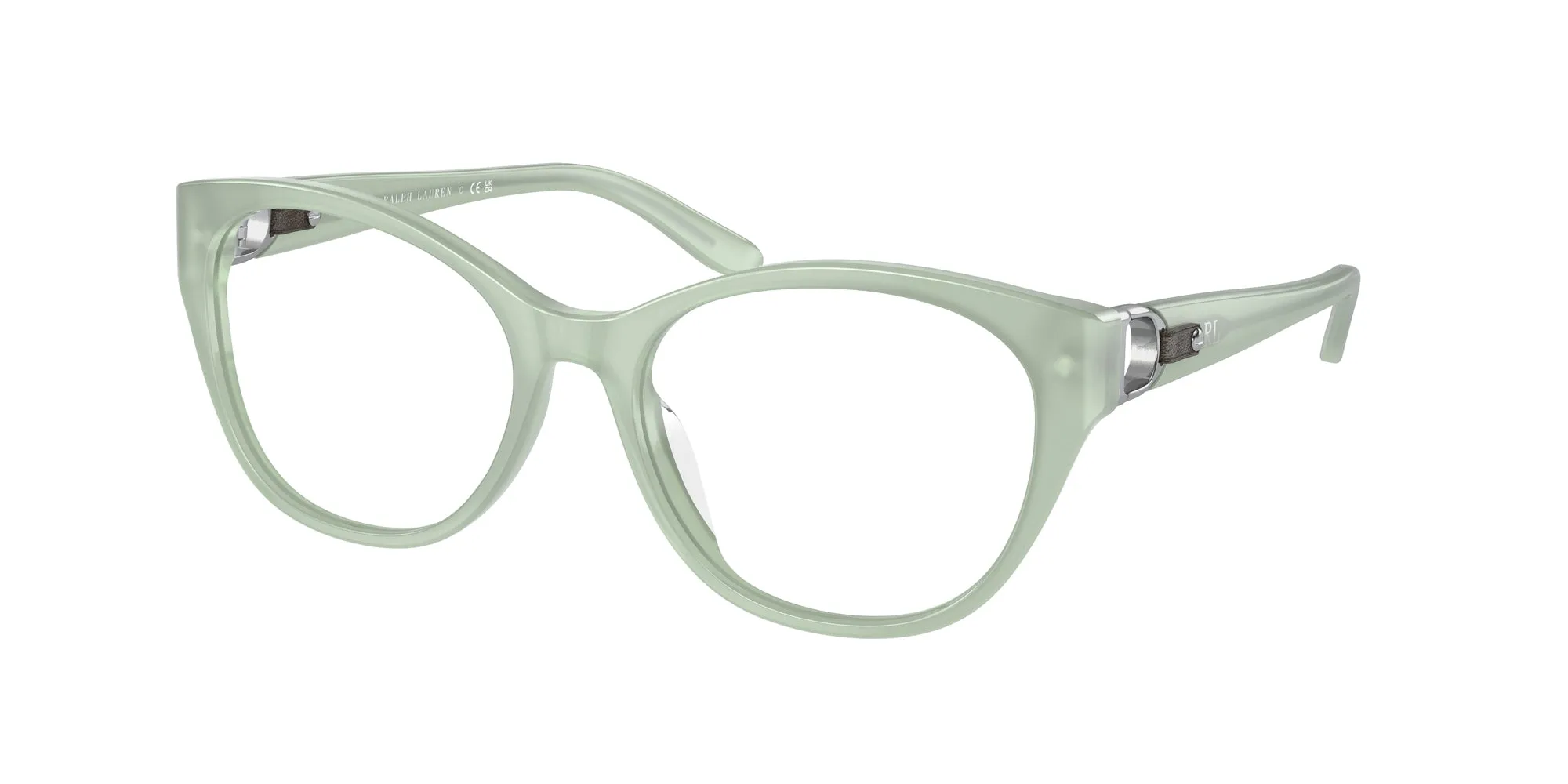 Ralph Lauren RL6235QU 6082 Montature da vista Acetato Verde Cat Eye Normale - immagine 1