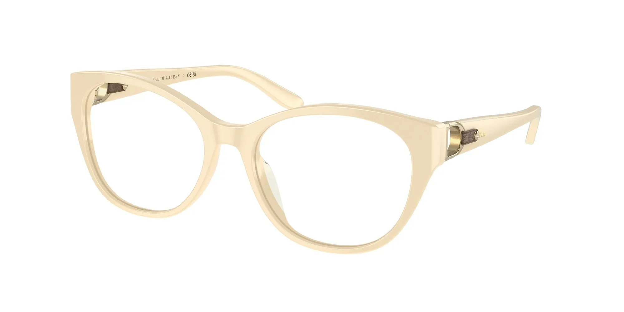Ralph Lauren RL6235QU 6057 Montature da vista Acetato Marrone Cat Eye Normale - immagine 1