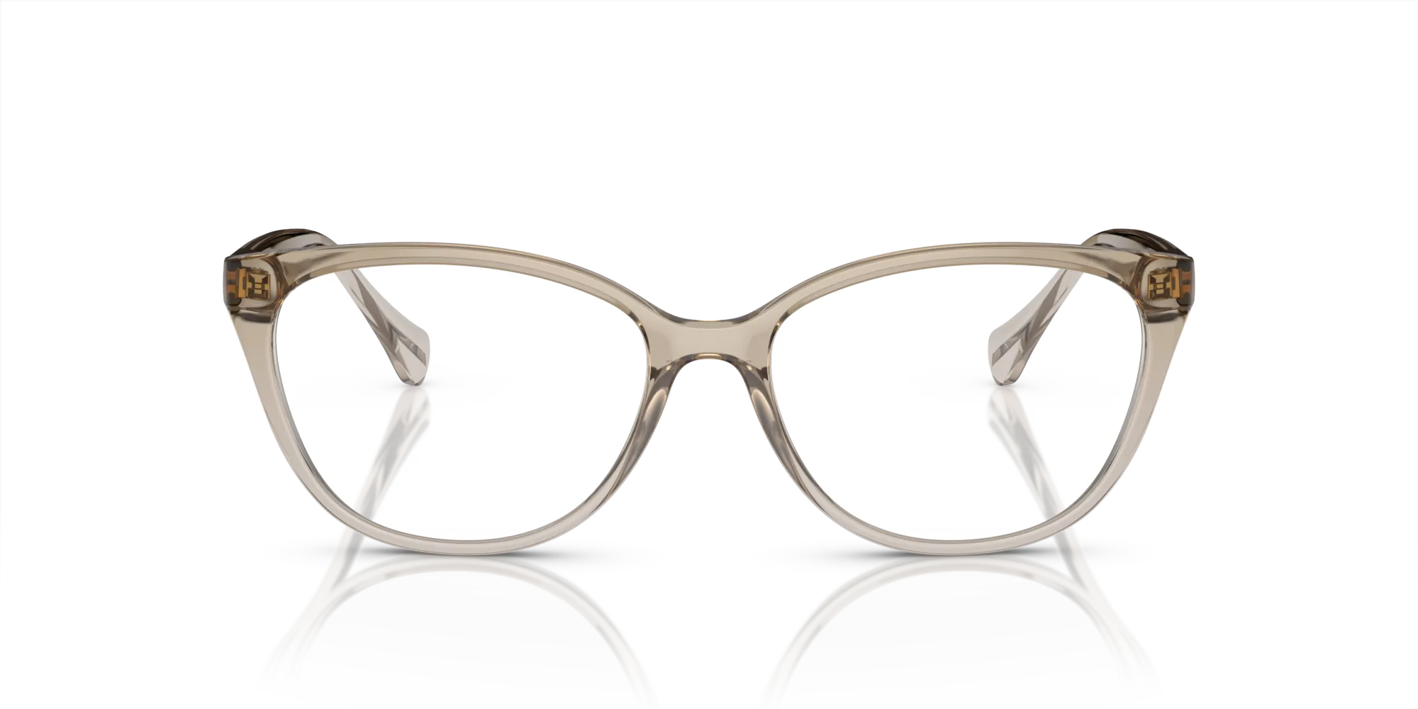 Ralph Lauren RA7135 6126 Montature da vista Iniettato Marrone Cat Eye Normale - immagine 3