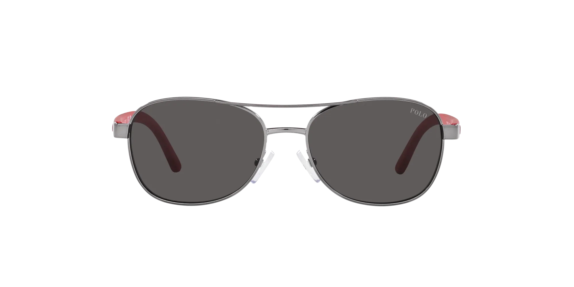 Polo Ralph Lauren PP9002 921687 Occhiali da sole Metallo Grigio Grigio Pilot Normale - immagine 2