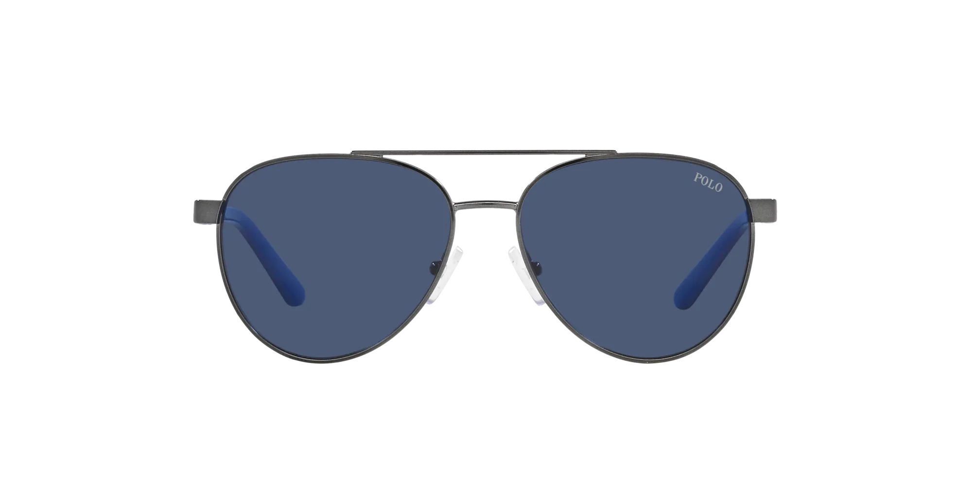 Polo Ralph Lauren PP9001 921580 Occhiali da sole bambino Metallo Grigio Blu Pilot Normale - immagine 2