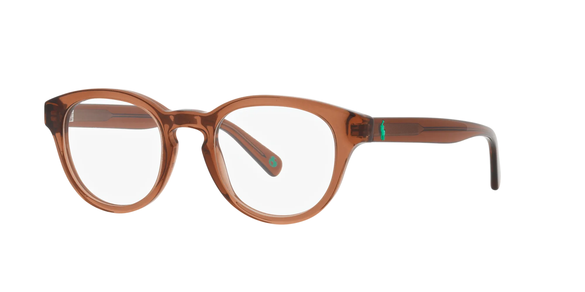 Polo Ralph Lauren PH2262 L6086 Montature da vista Acetato Marrone Pantos Normale - immagine 3